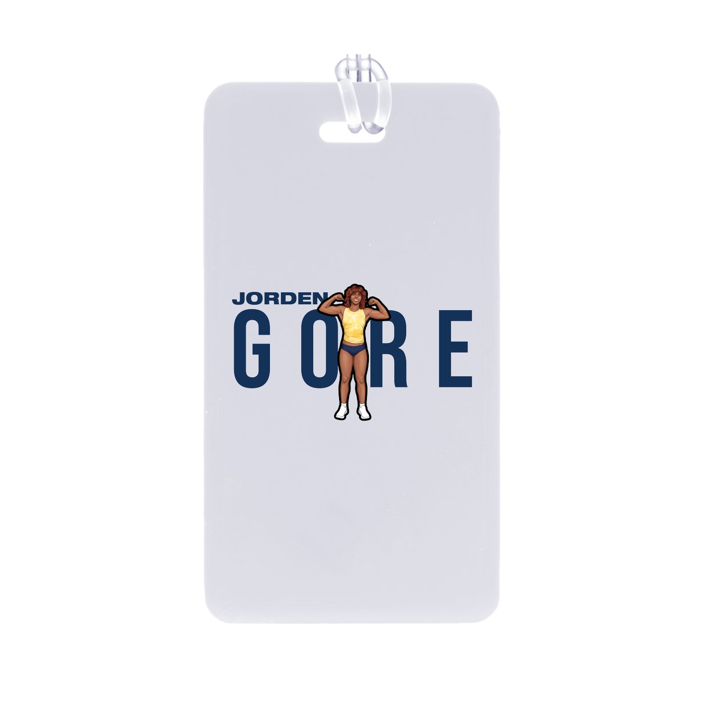 Bag Tag — Player Name in Classic