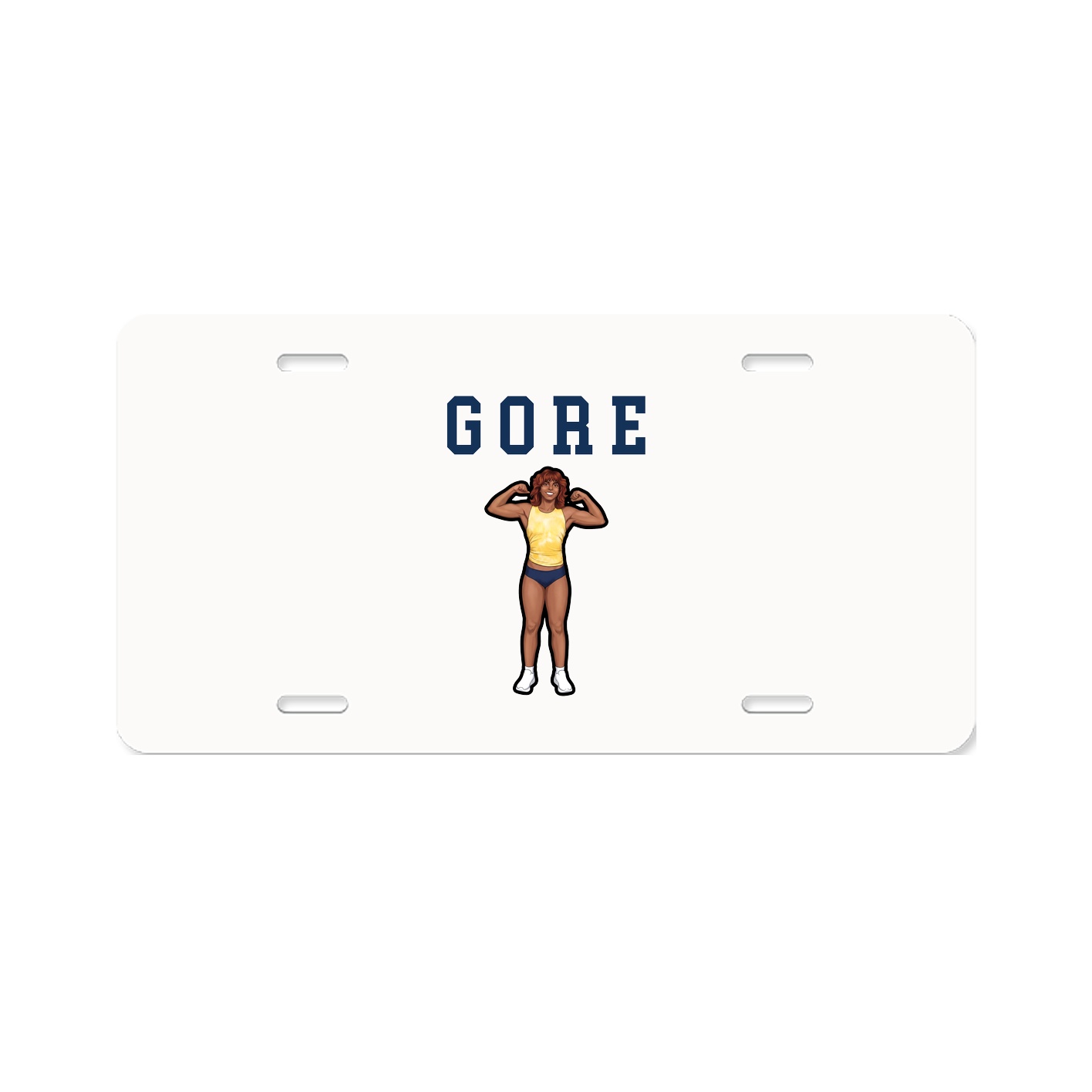 License Plate — Shirsey in Classic