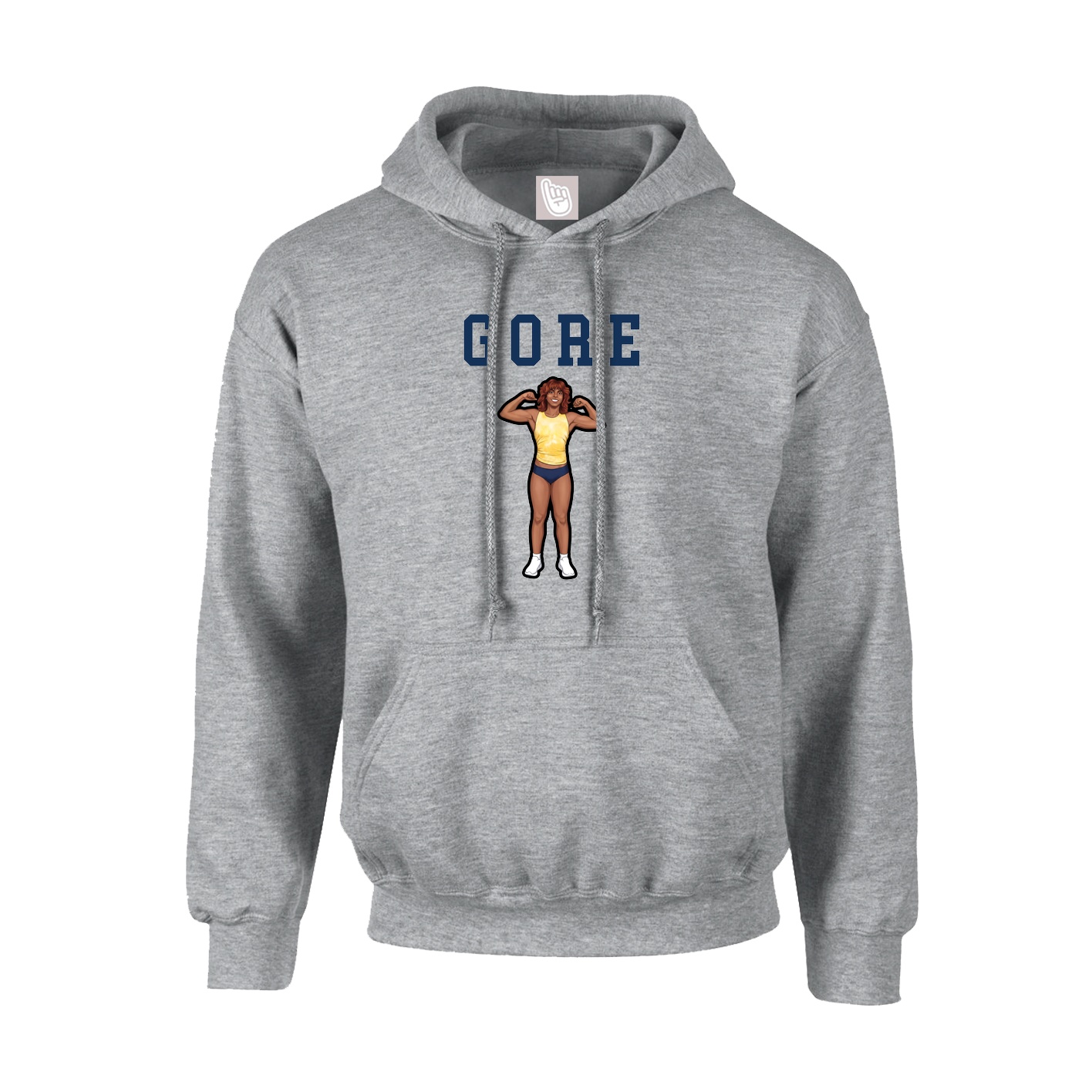 Hoodie — Shirsey in Grey