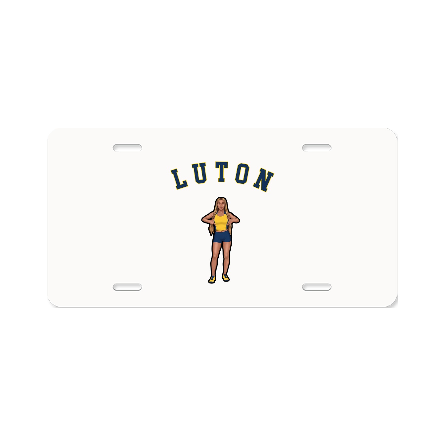 License Plate — Shirsey Arch in Classic