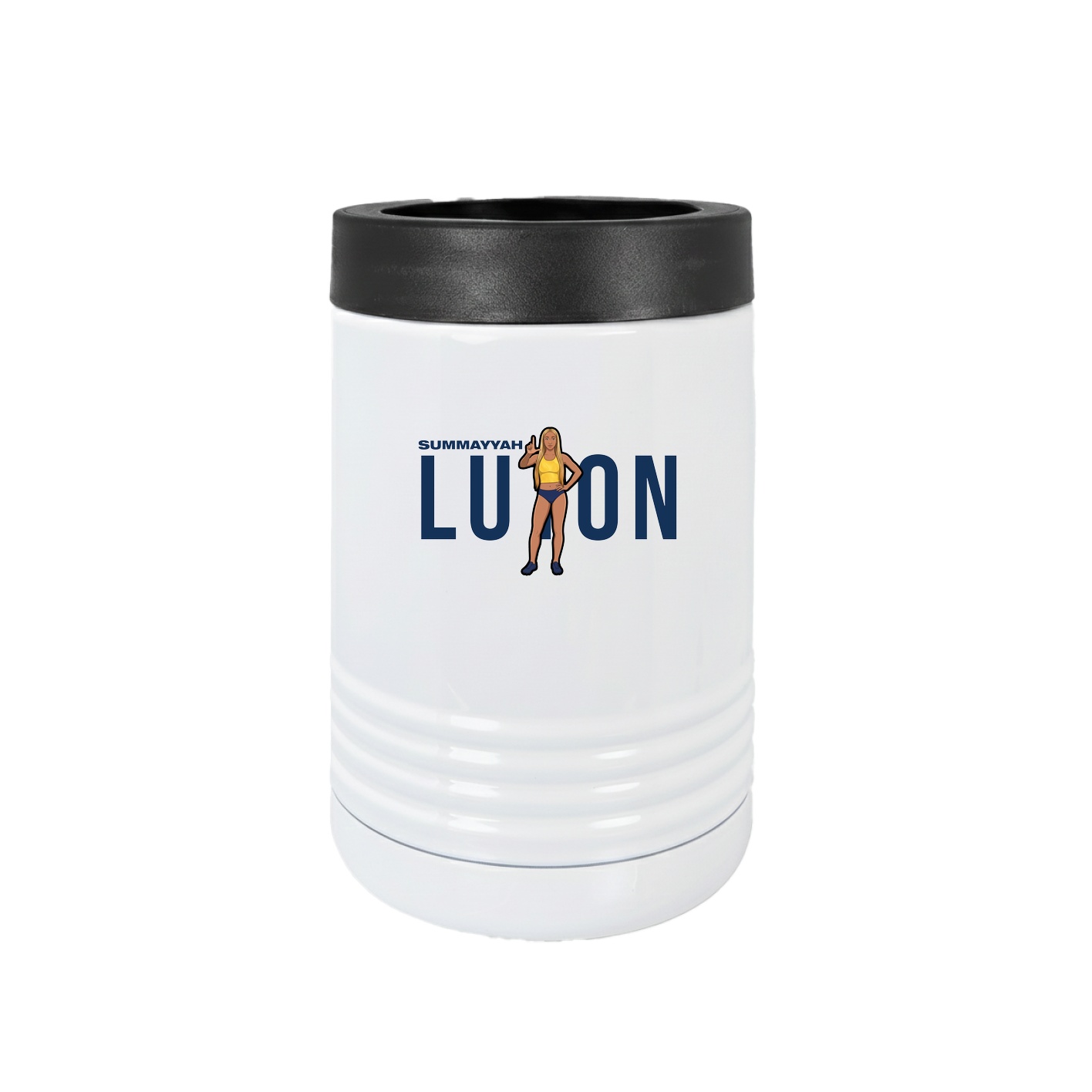 Beverage Holder — Player Name in White