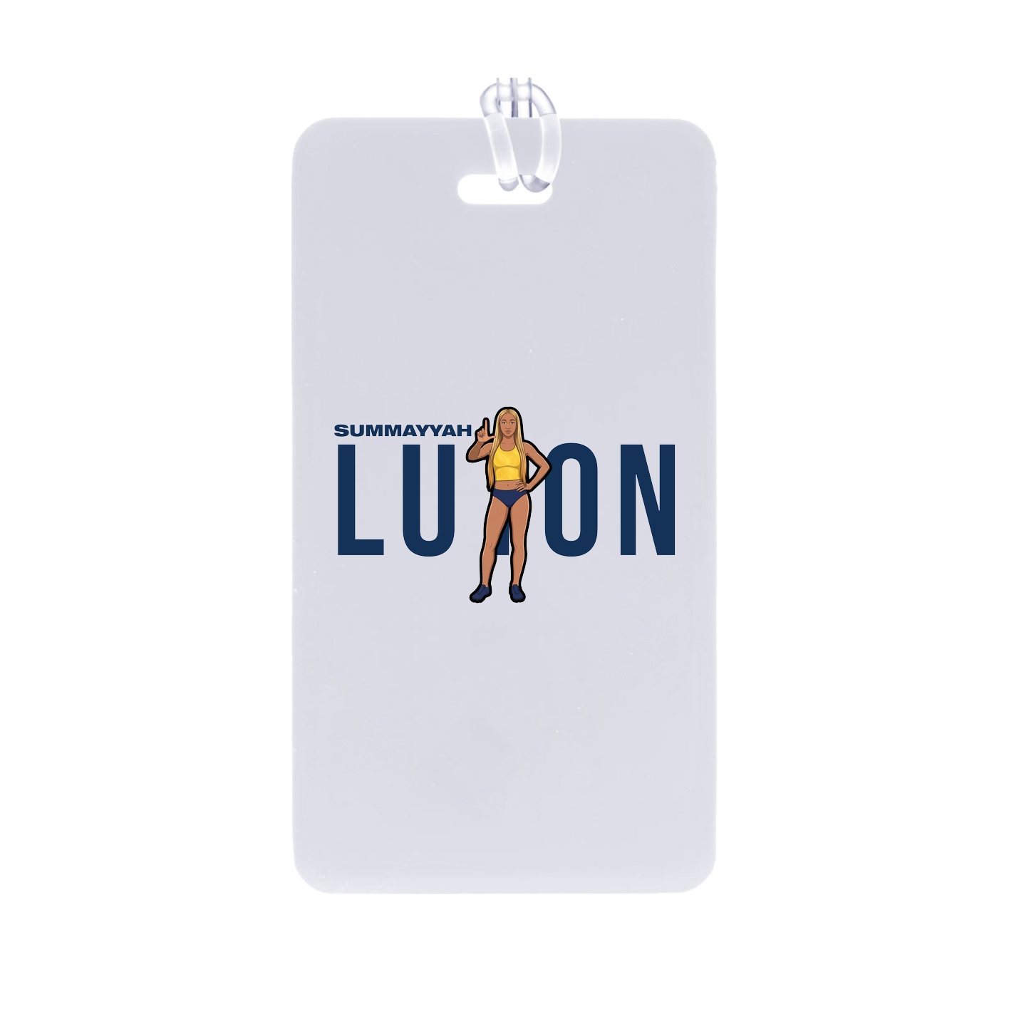 Bag Tag — Player Name in Classic