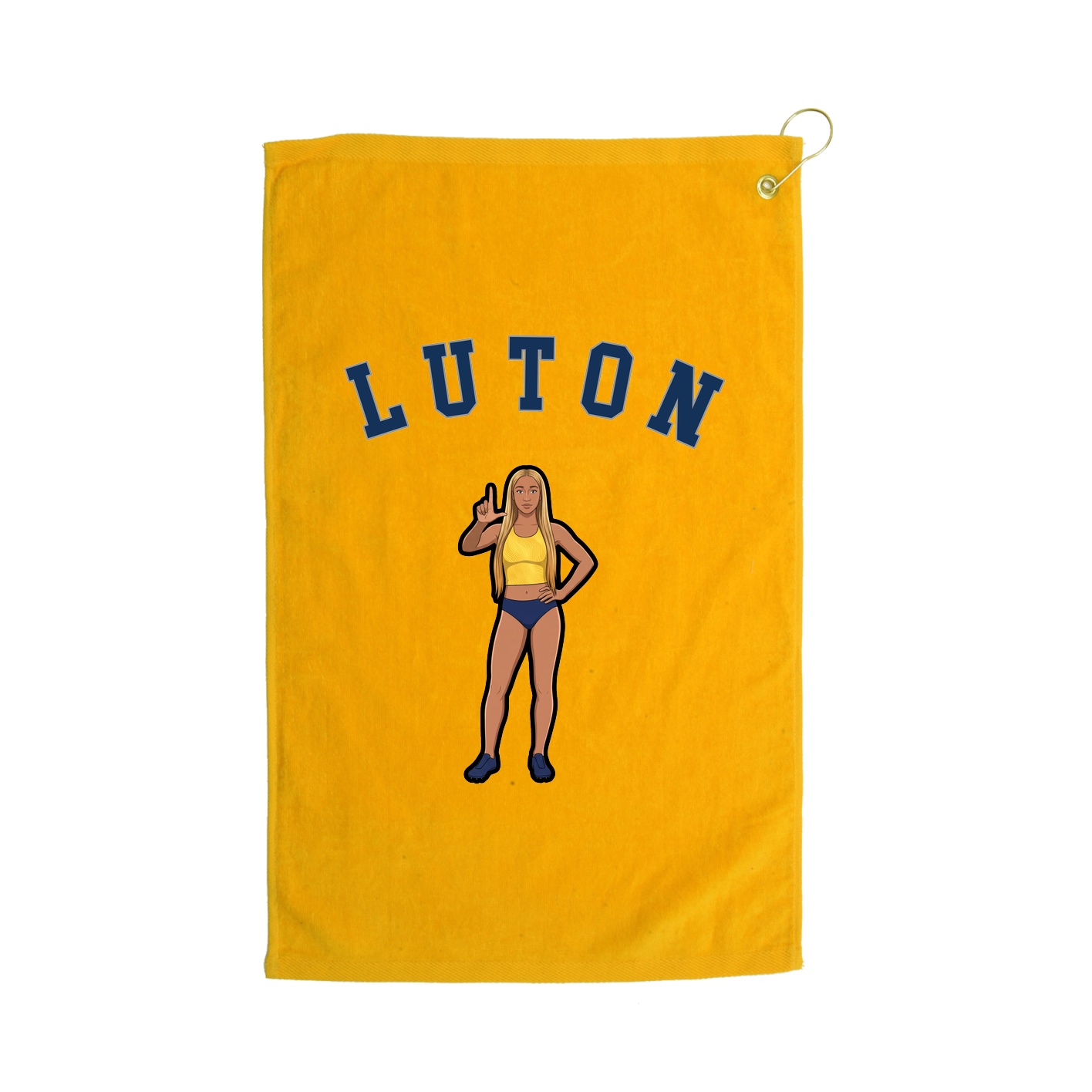 Golf Towel — Shirsey Arch in Gold