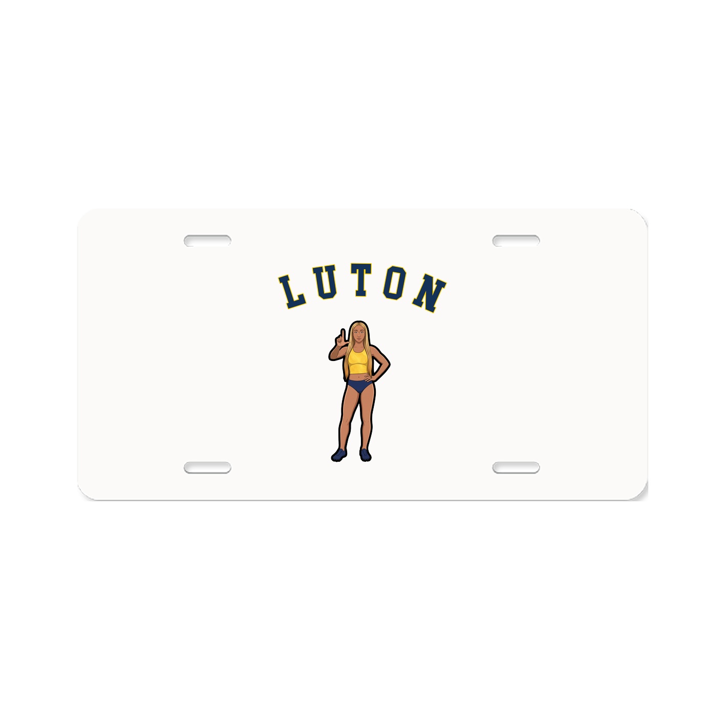License Plate — Shirsey Arch in Classic