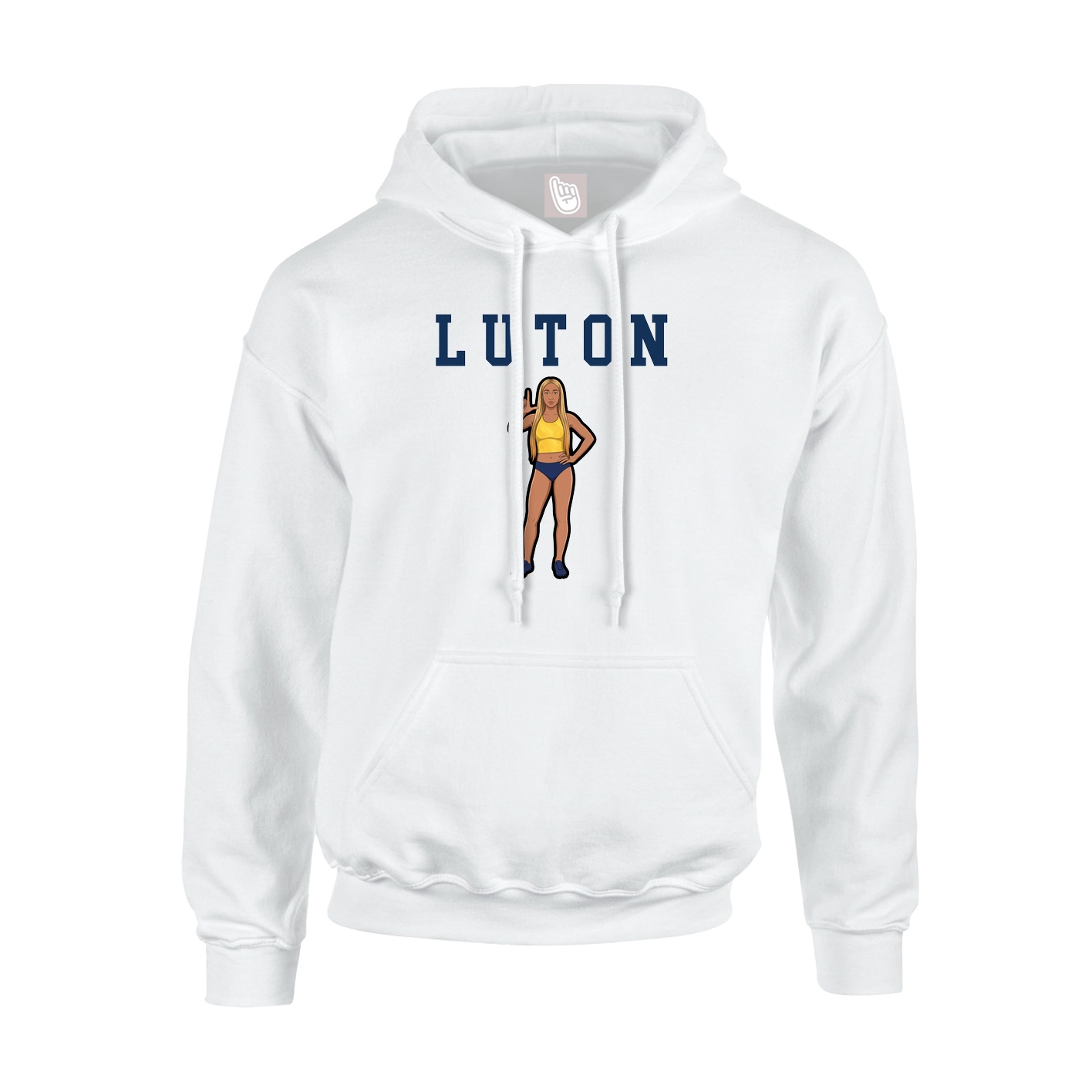 Youth Hoodie — Shirsey in White