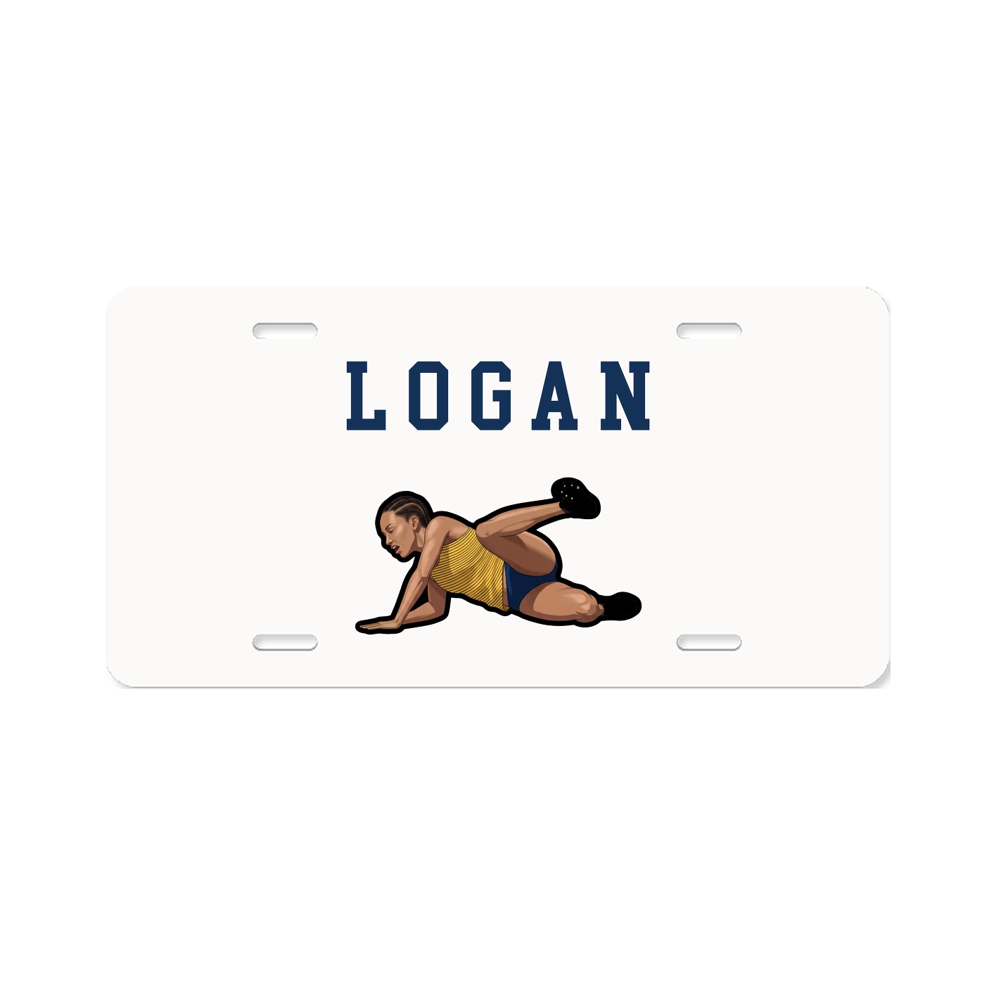 License Plate — Shirsey in Classic