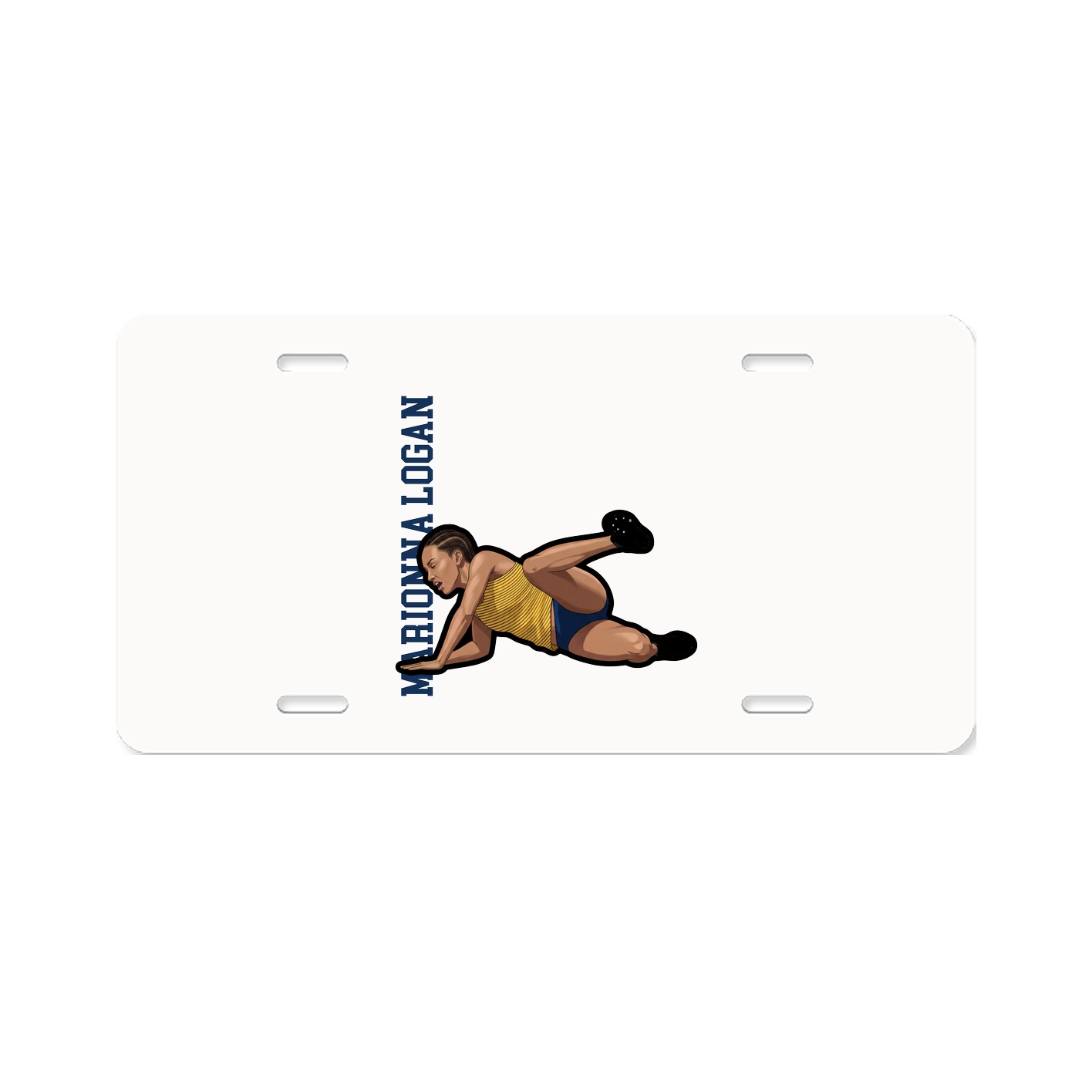 Aluminum License Plate