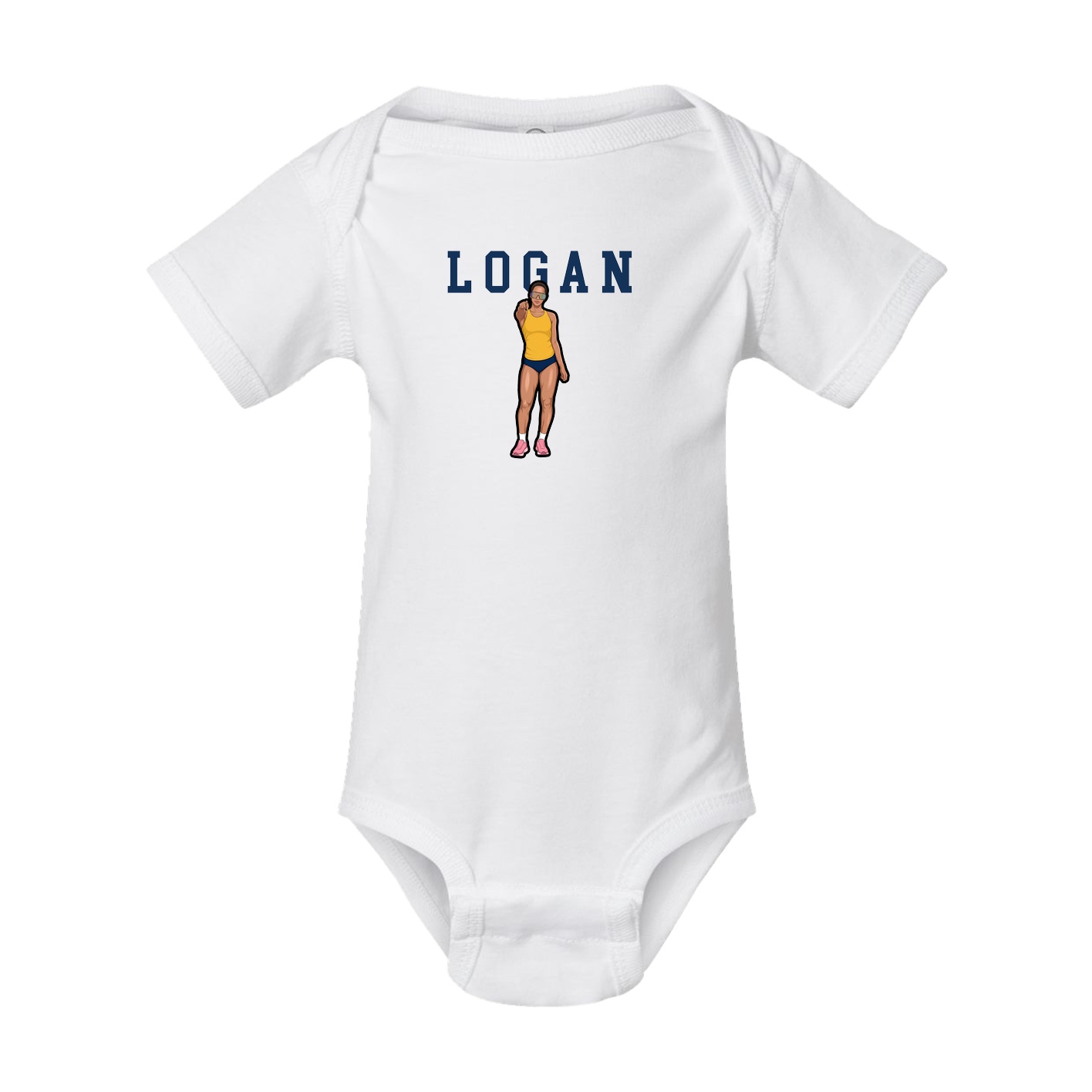 Baby Onesie — Shirsey in White