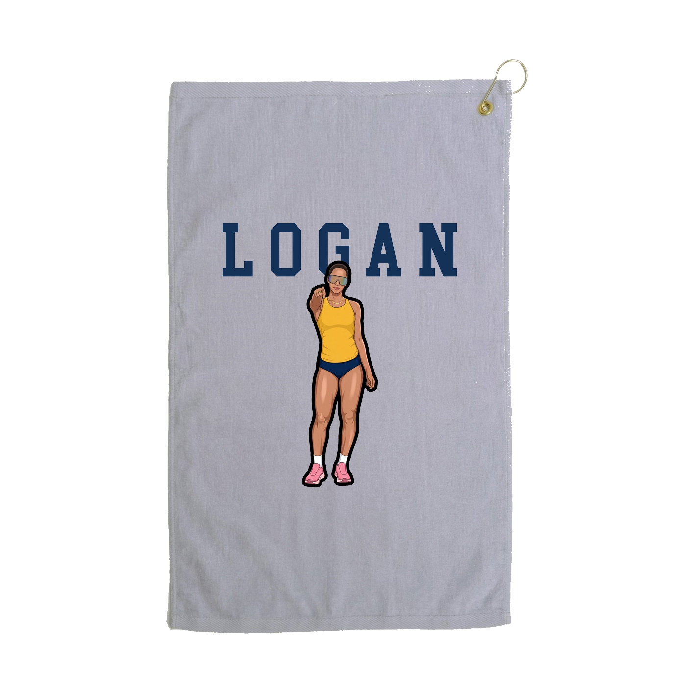 Golf Towel — Shirsey in Grey