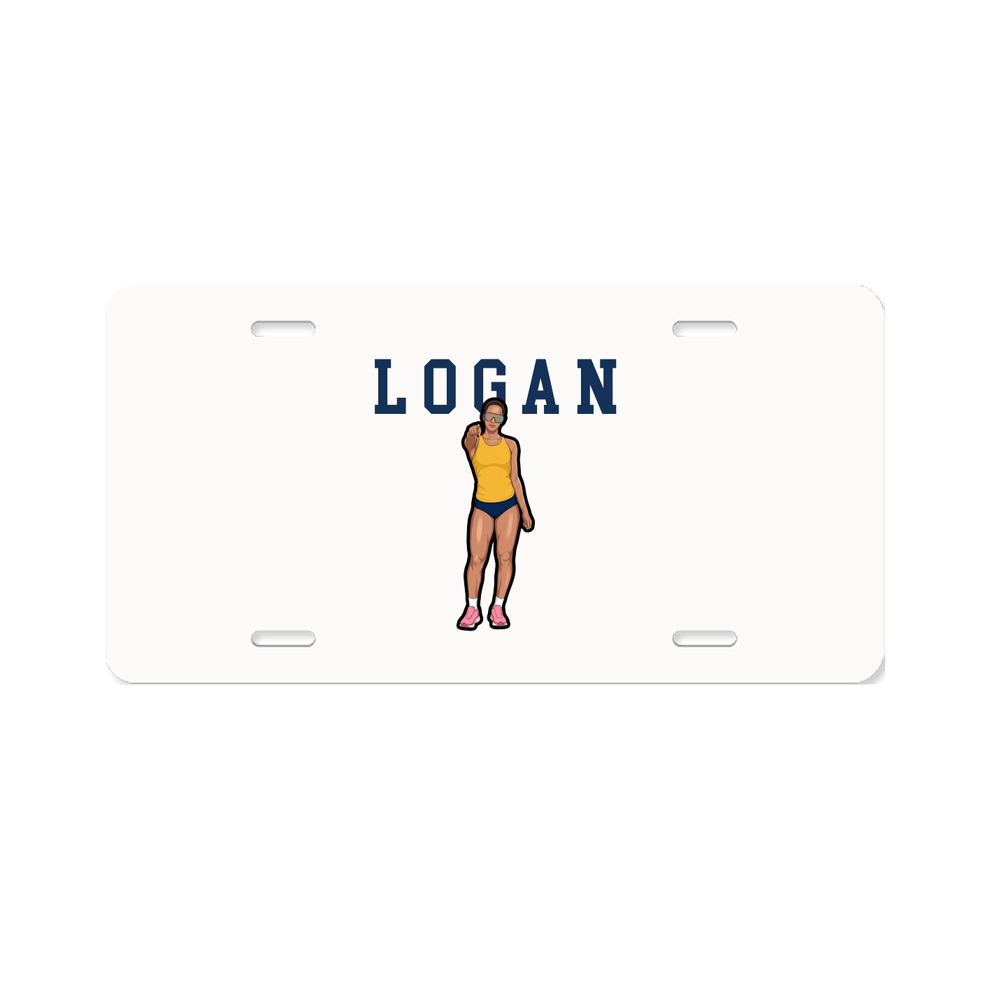 License Plate — Shirsey in Classic
