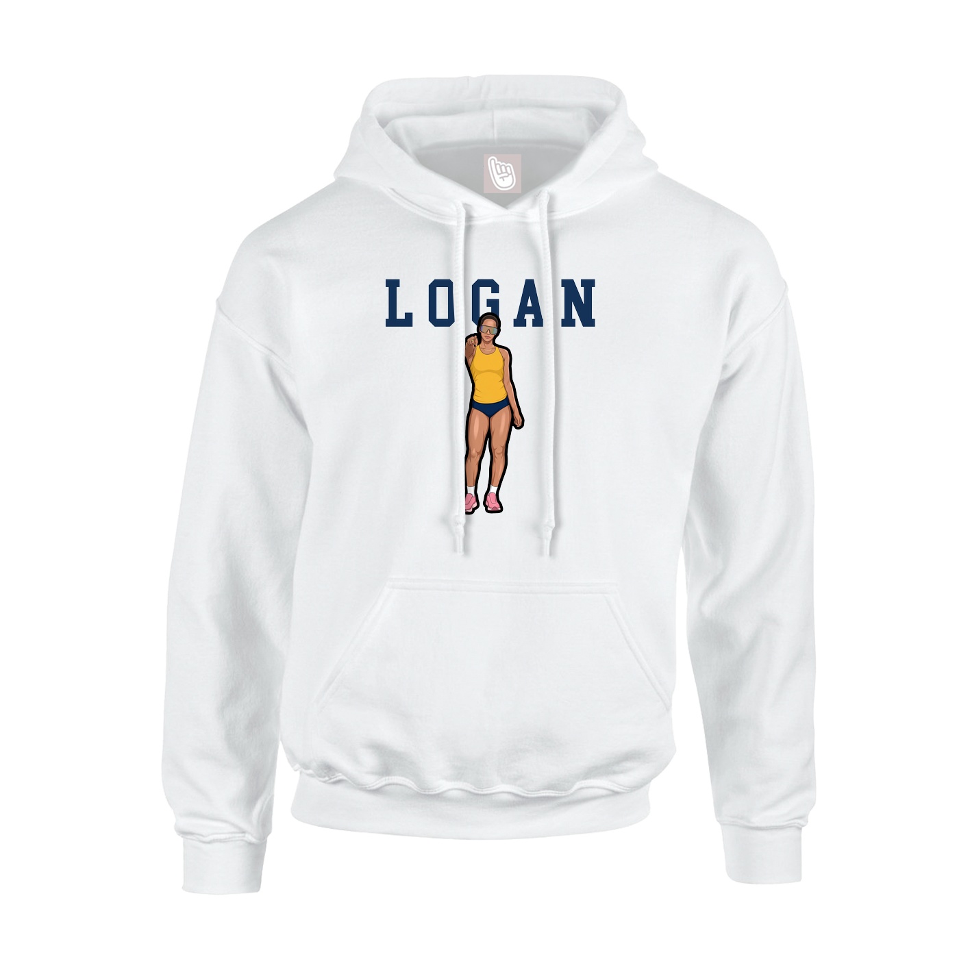 Youth Hoodie — Shirsey in White
