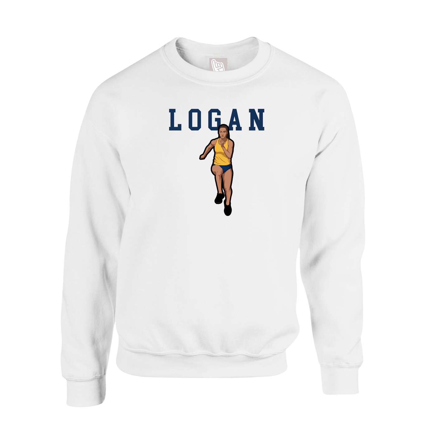Fleece Crew — Shirsey in White