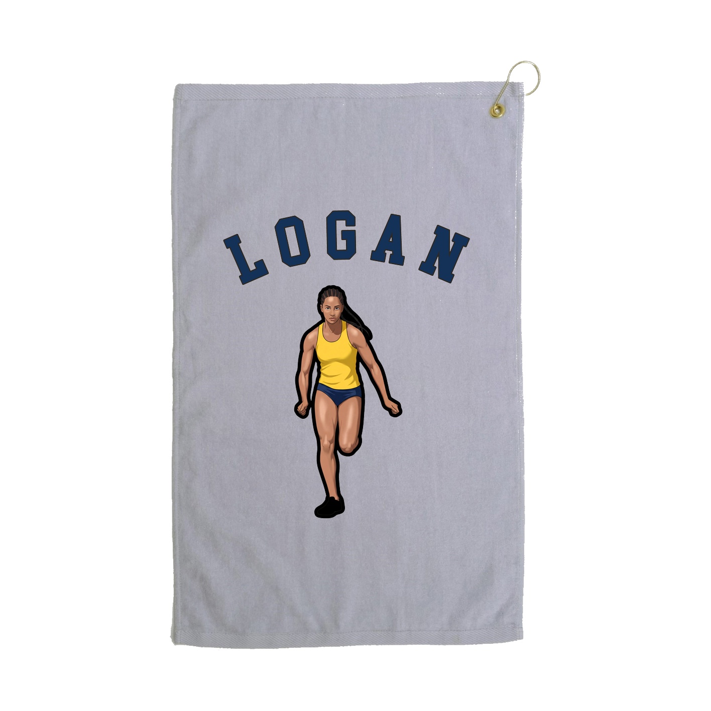 Golf Towel — Shirsey Arch in Grey