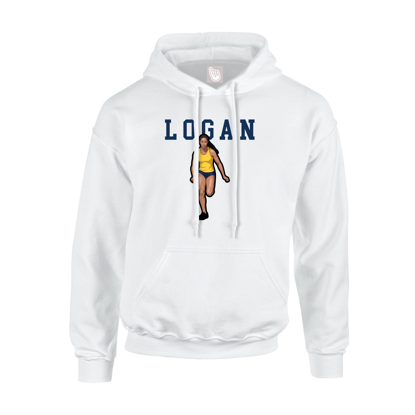 Youth Hoodie — Shirsey in White