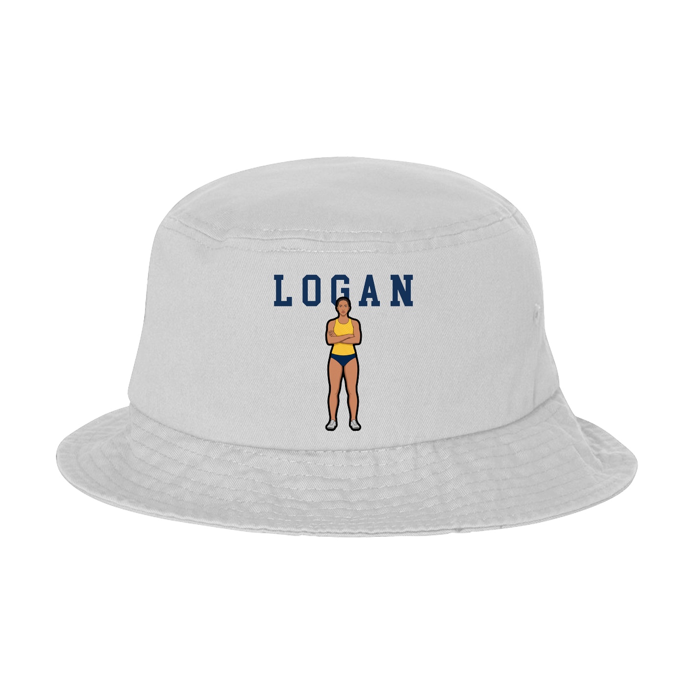 Bucket Cap — Shirsey in White