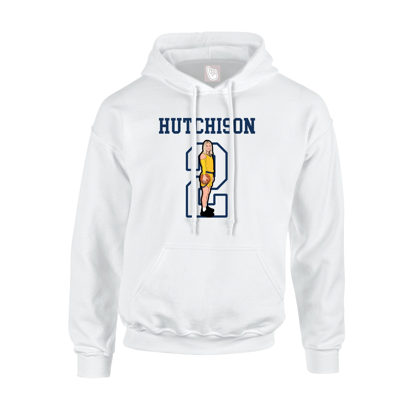 Hoodie — Shirsey in White