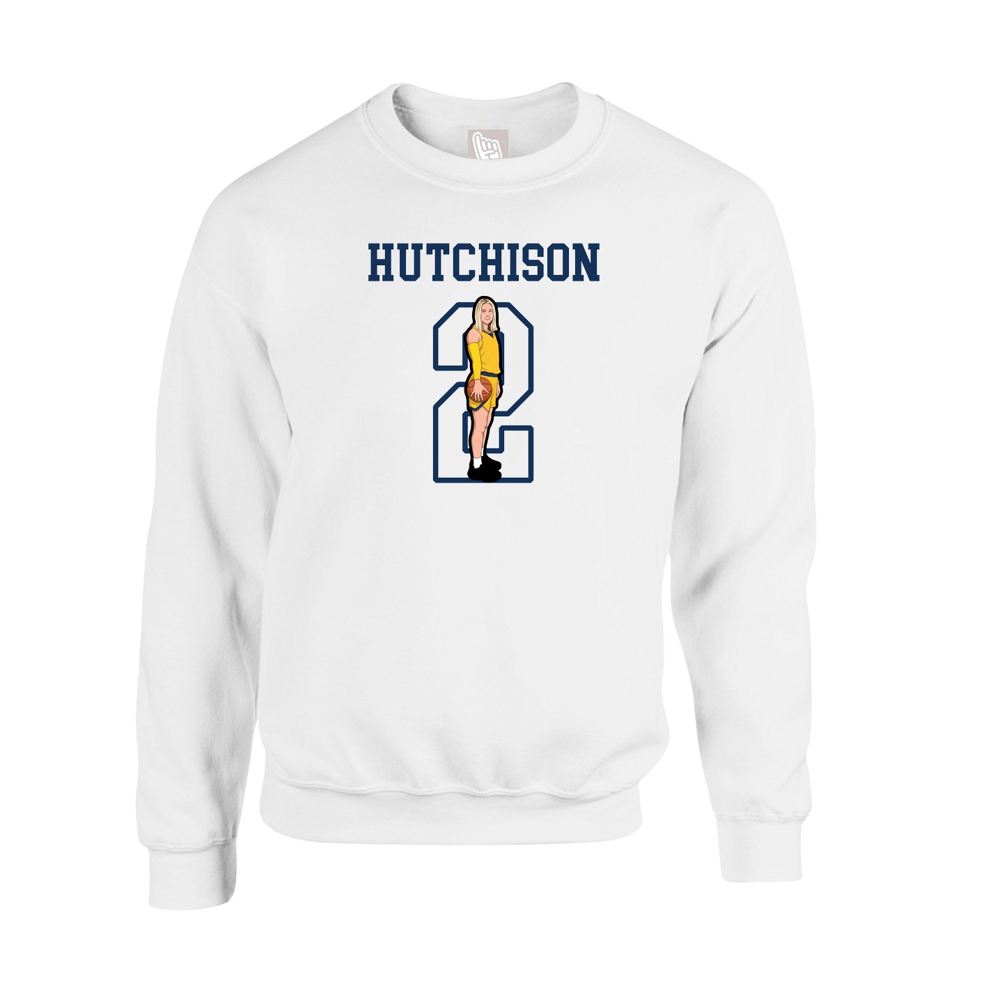 Fleece Crew — Shirsey in White