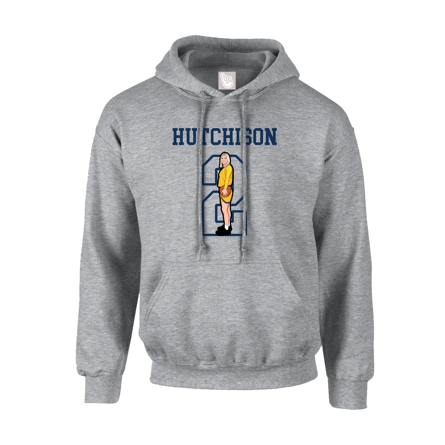 Hoodie — Shirsey in Grey