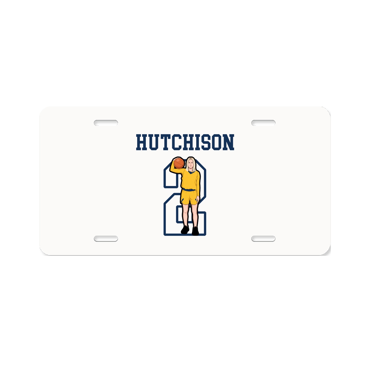 License Plate — Shirsey in Classic