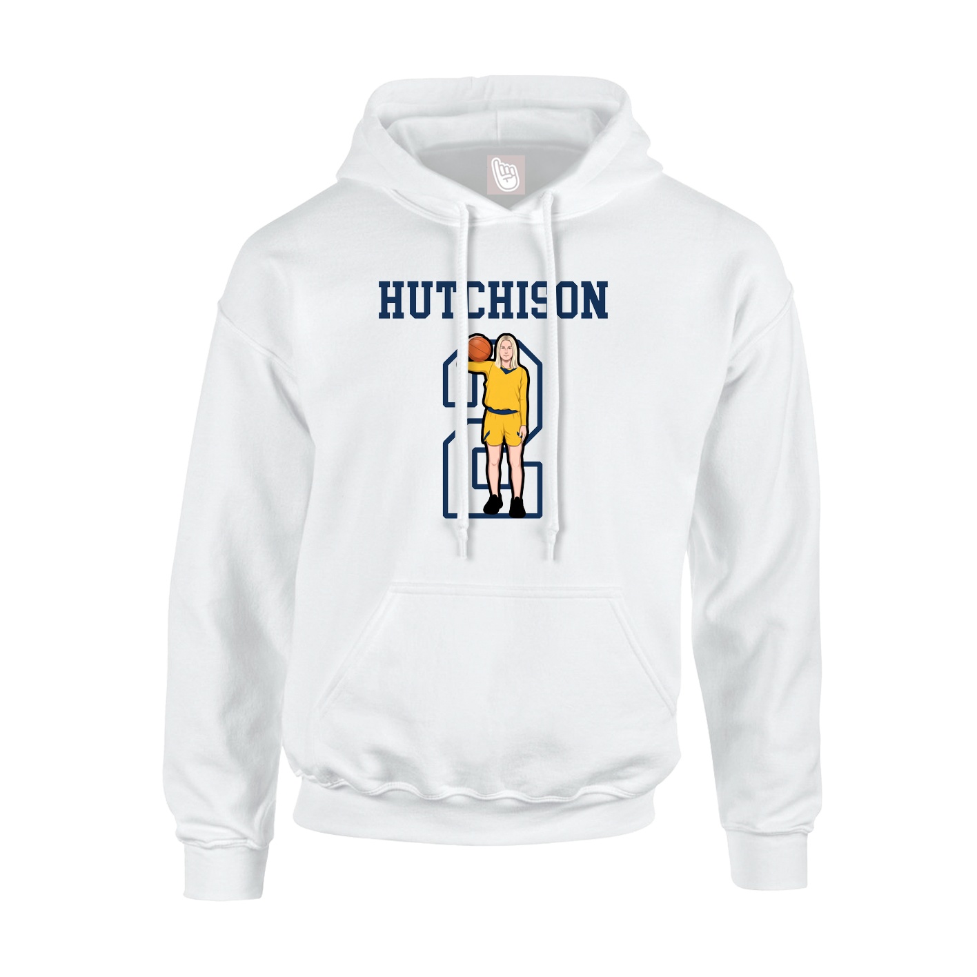 Hoodie — Shirsey in White