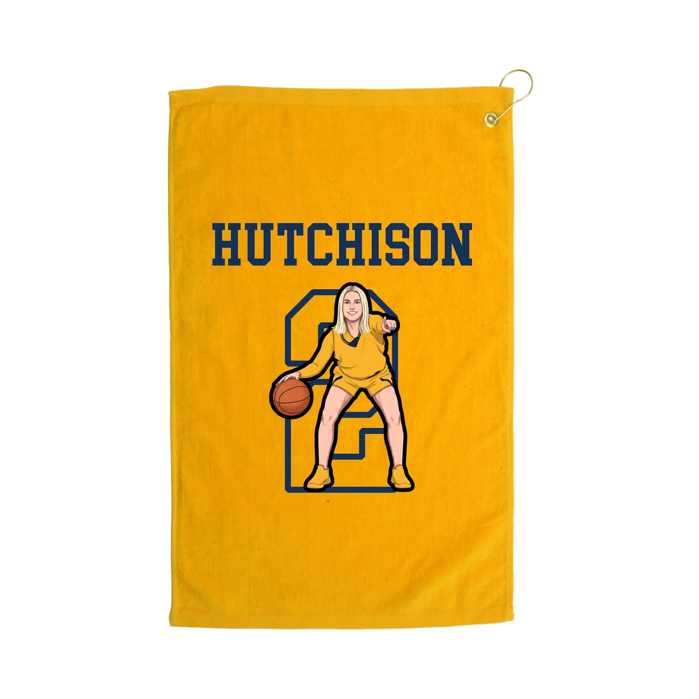 Golf Towel — Shirsey in Gold