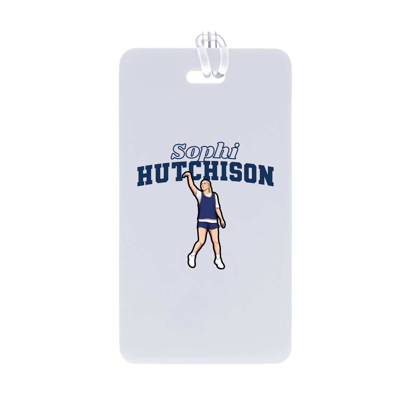 Bag Tag — Name Arch in Classic