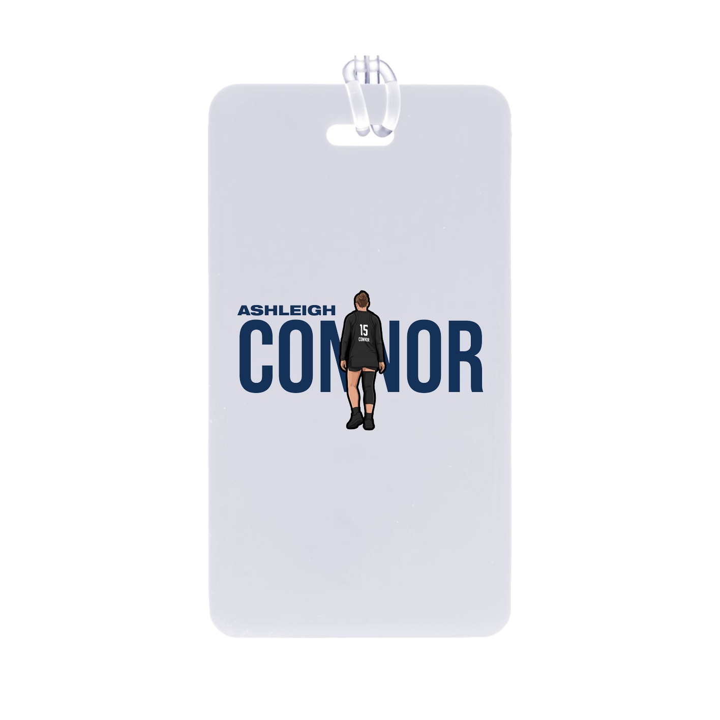 Bag Tag — Player Name in Classic