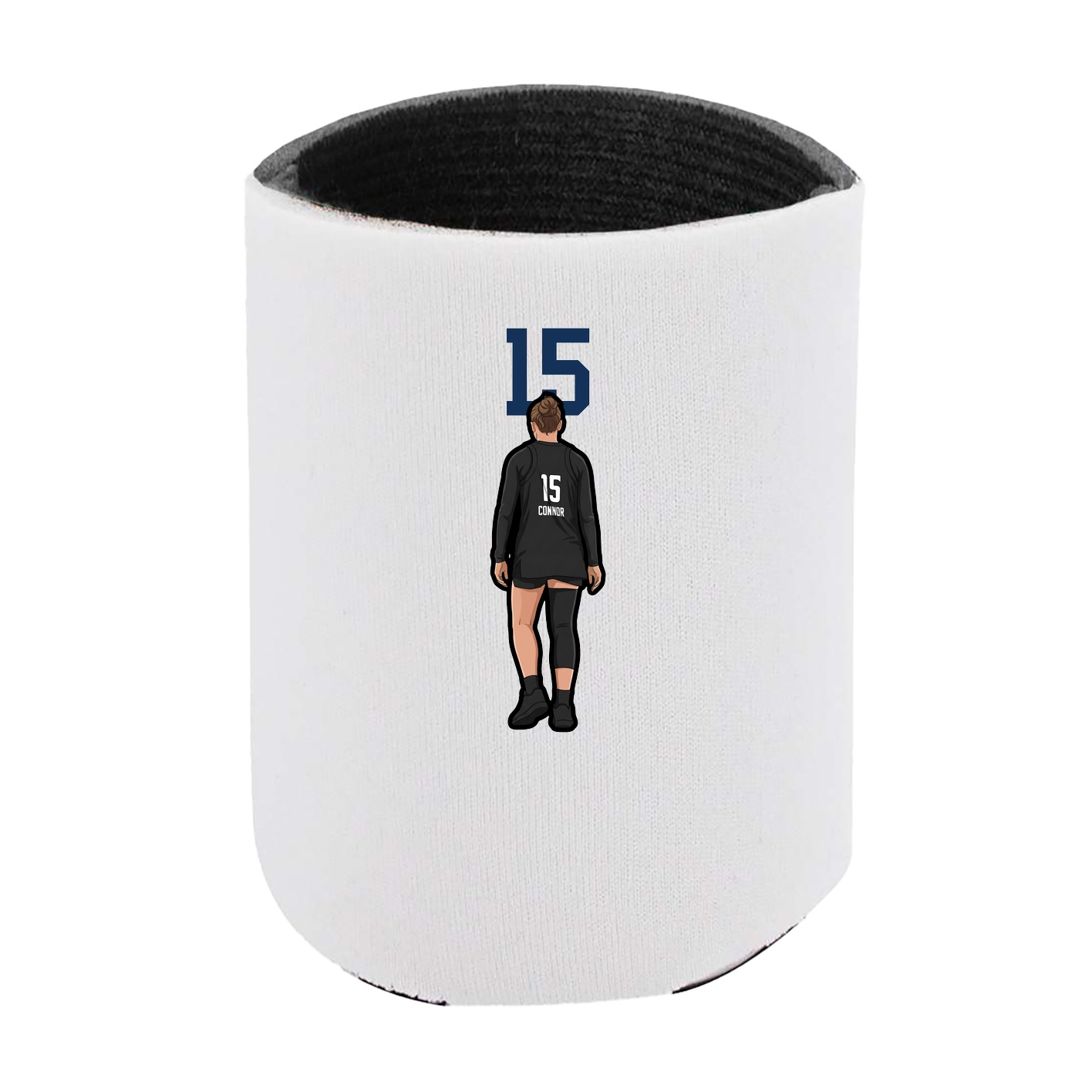 Can Holder — Number Top in White