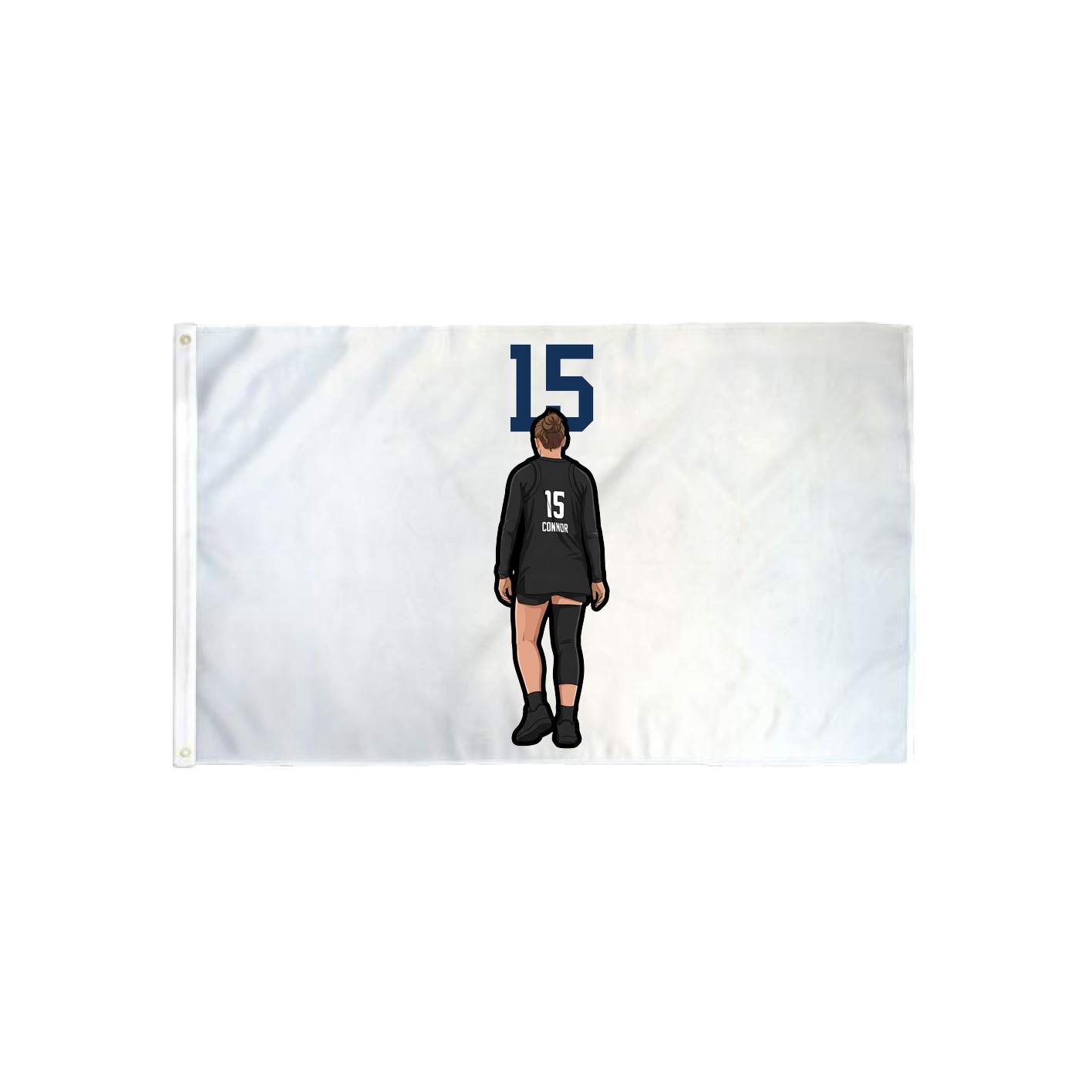 3x5 Flag — Number Top in Classic
