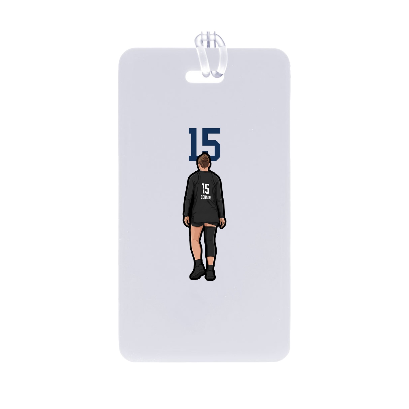 Bag Tag — Number Top in Classic
