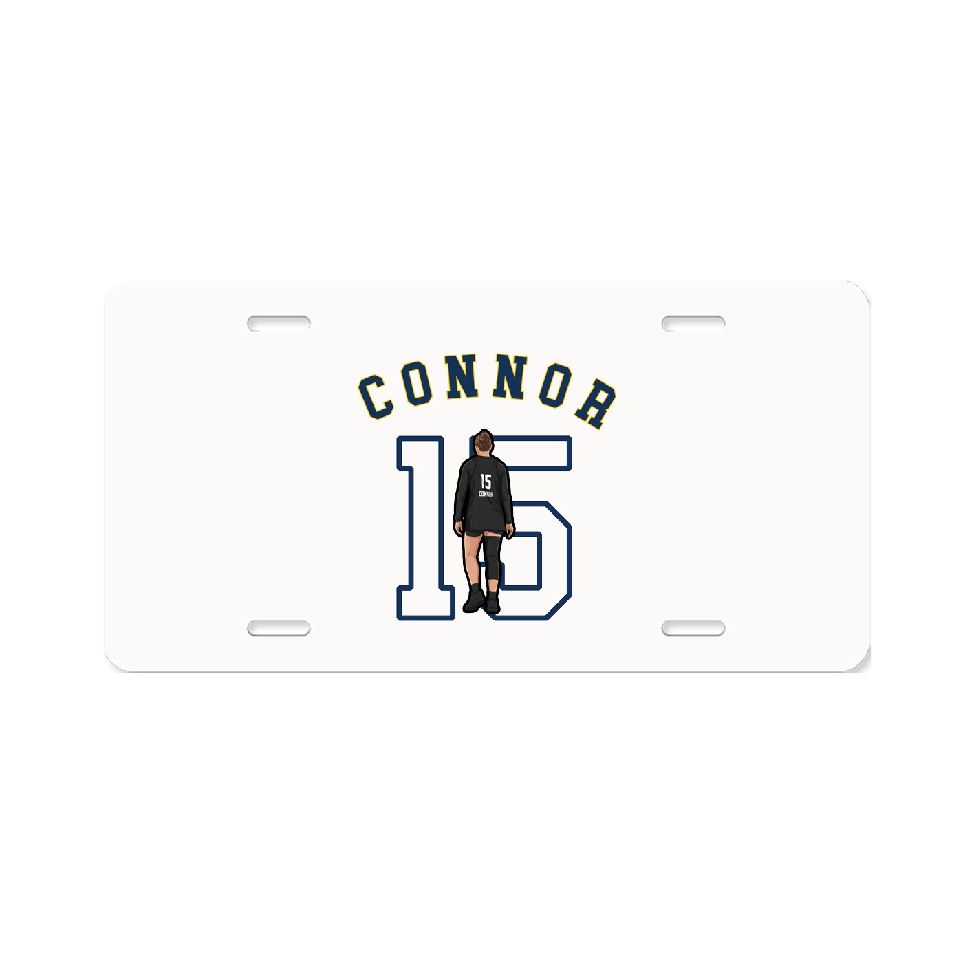 License Plate — Shirsey Arch in Classic