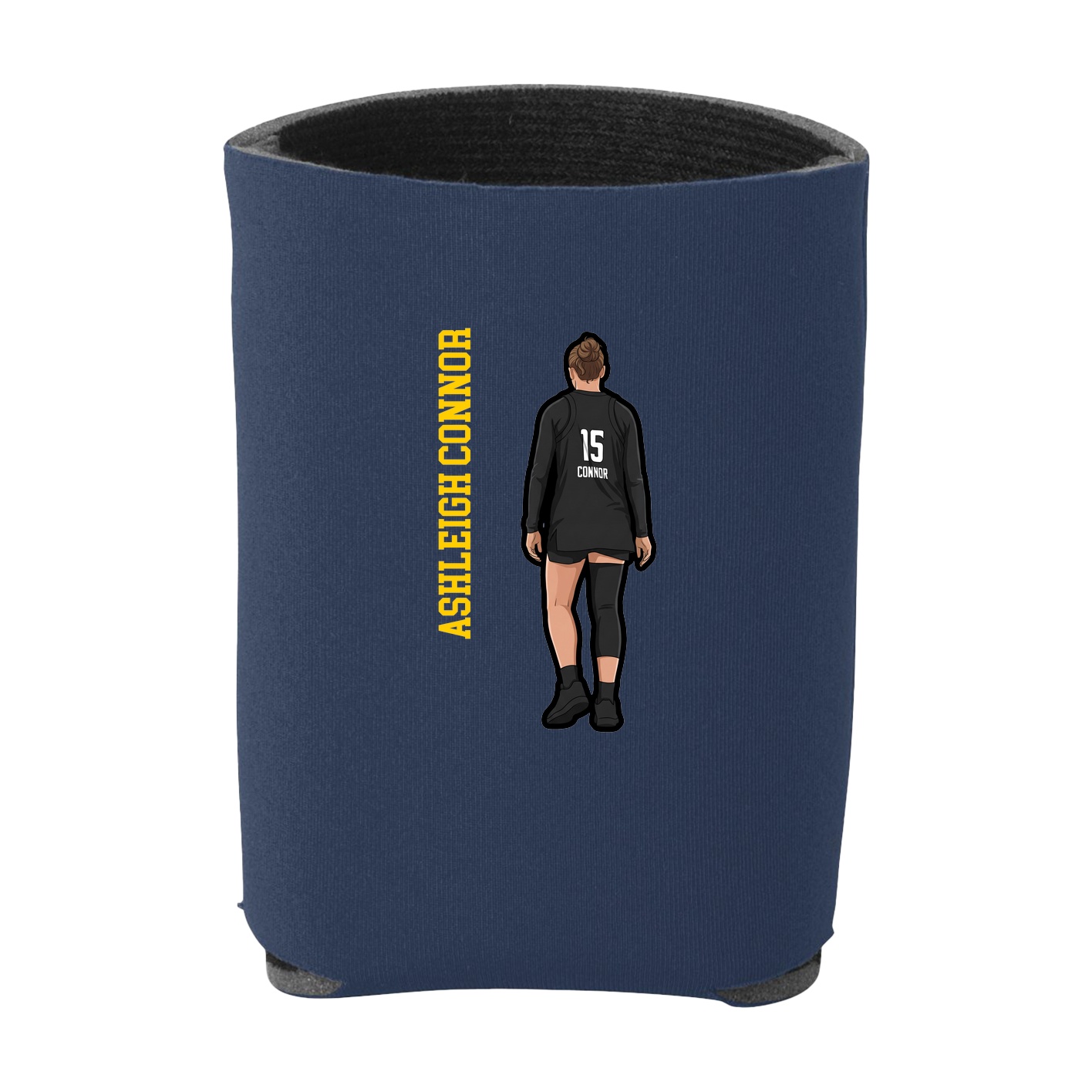 Can Holder — Name Vertical in Navy