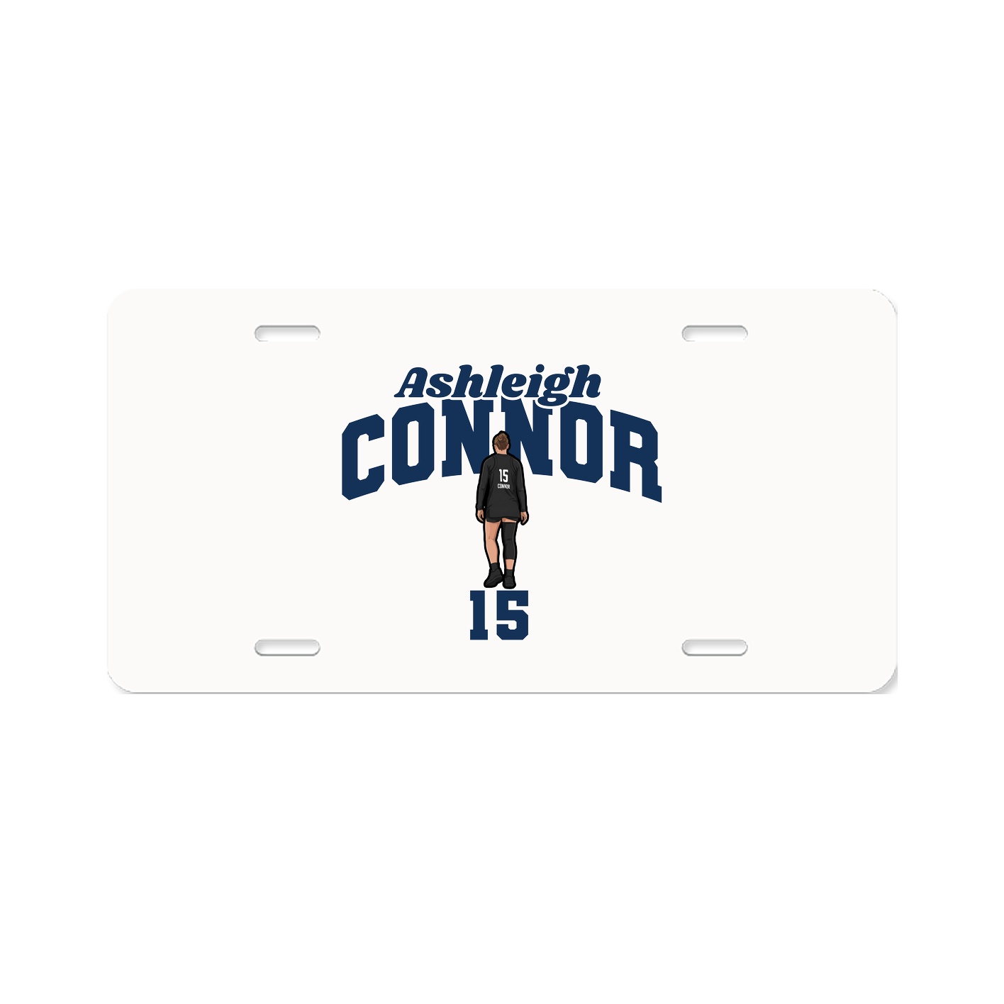 License Plate — Signature Arch in Classic