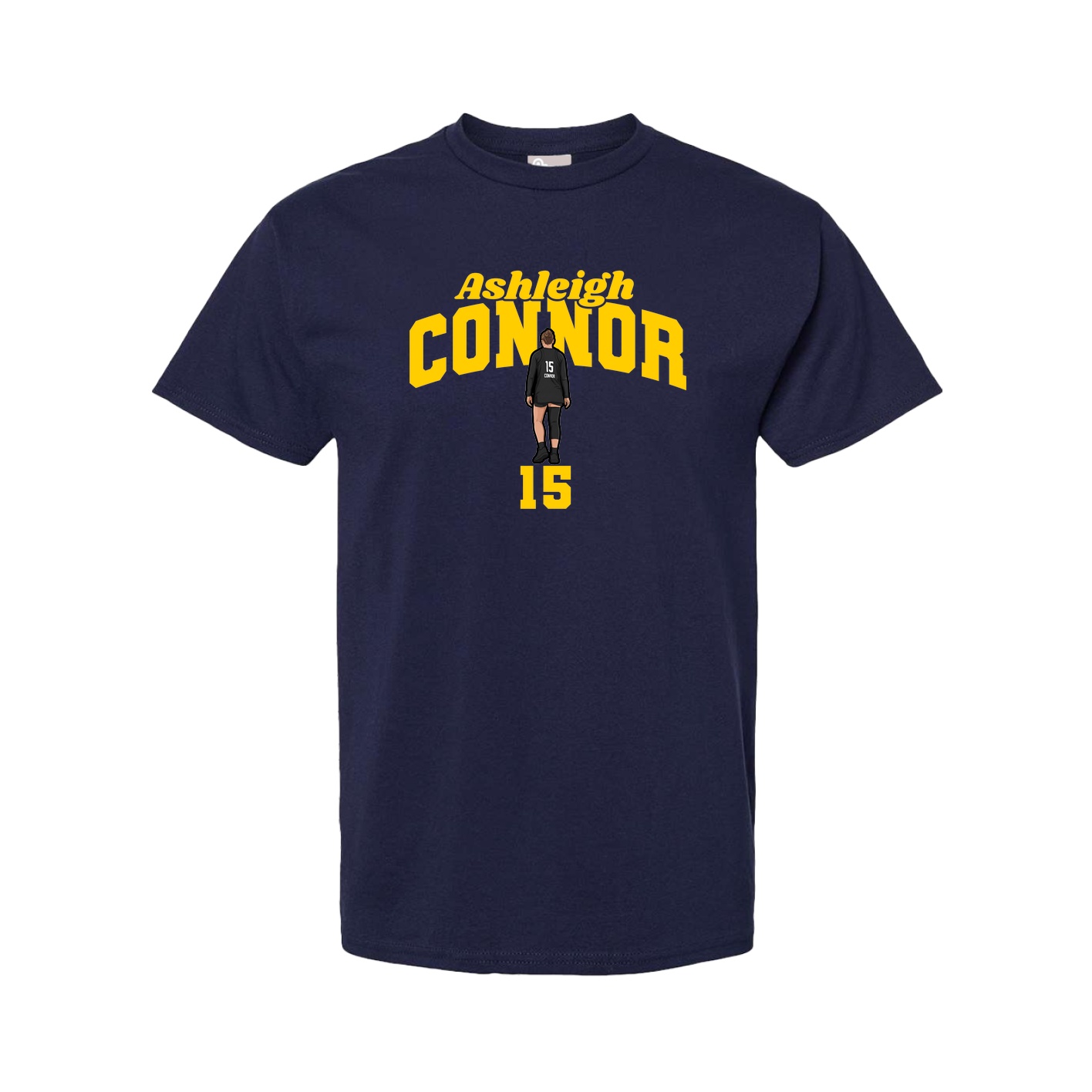 Youth Tee — Signature Arch in Navy