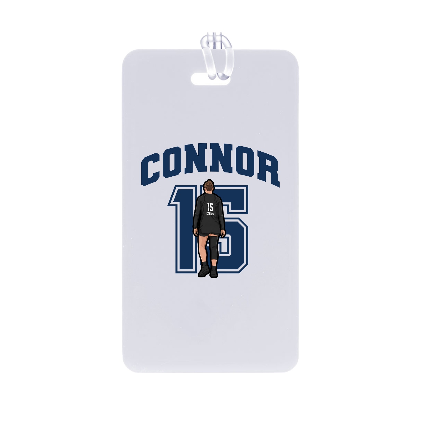 Bag Tag — Number in Classic