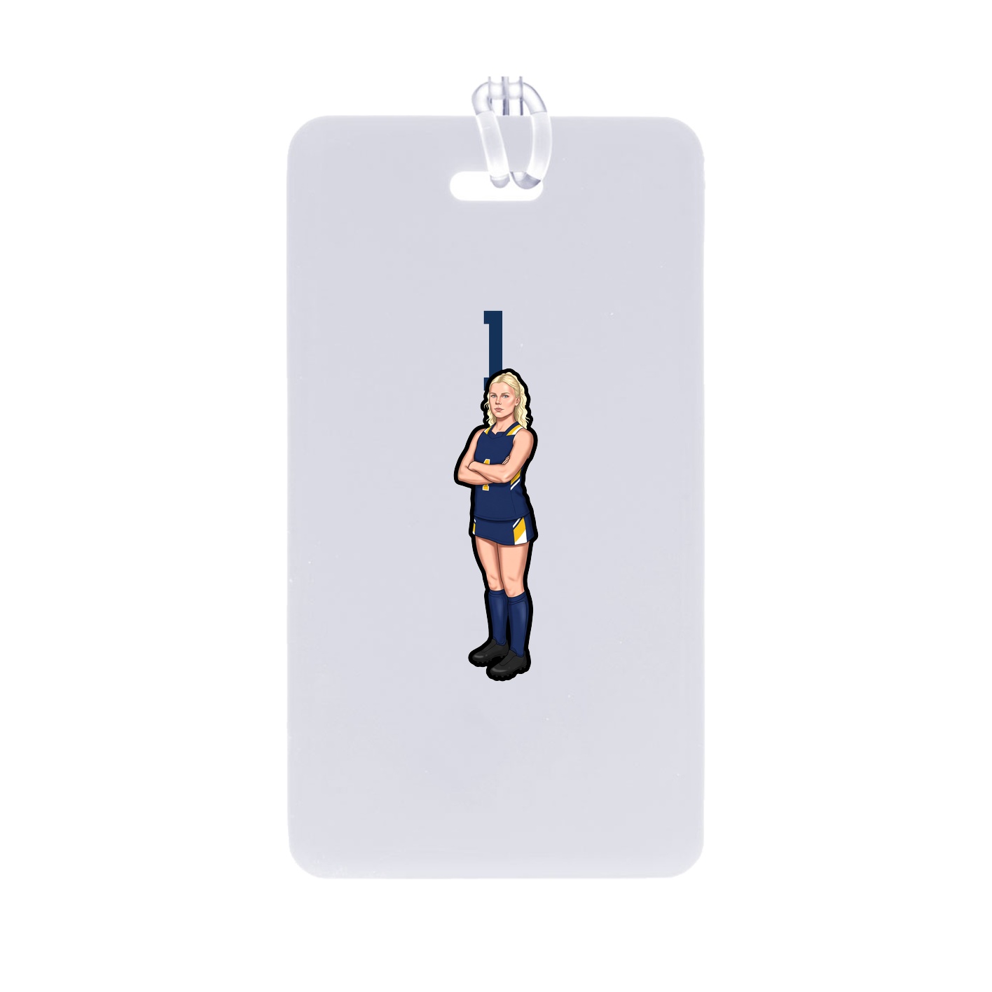 Bag Tag — Number Top in Classic