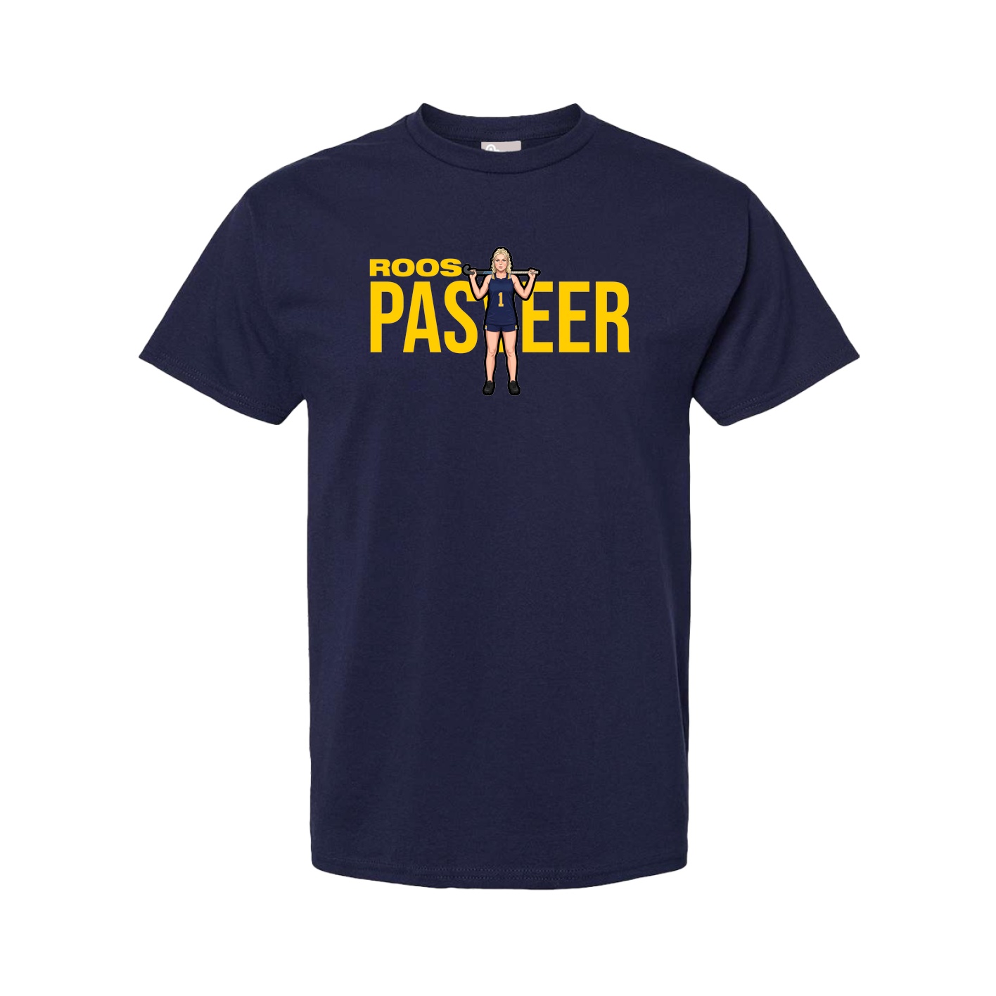 Youth Tee — Player Name in Navy