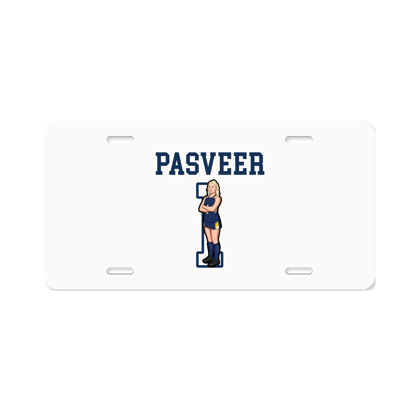 License Plate — Shirsey in Classic