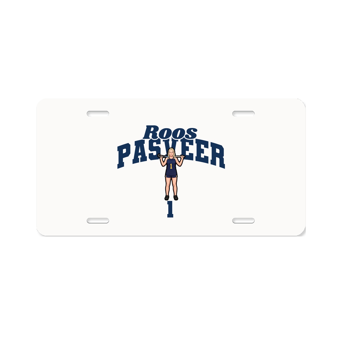 License Plate — Signature Arch in Classic