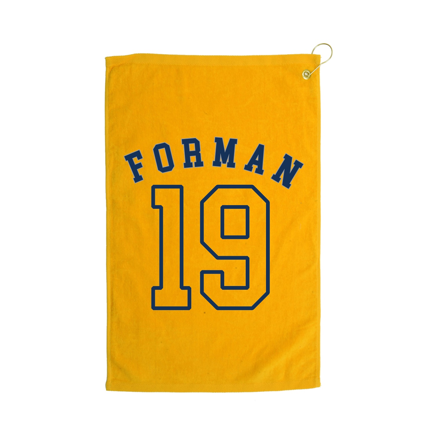 Golf Towel — Shirsey Arch in Gold