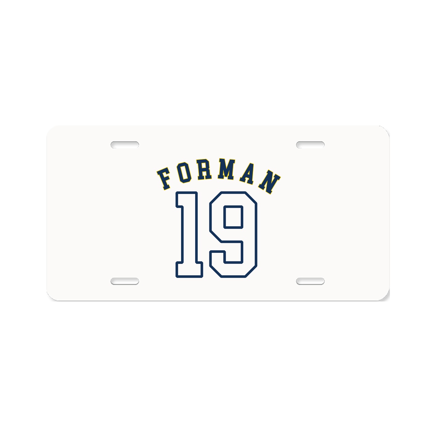 License Plate — Shirsey Arch in Classic