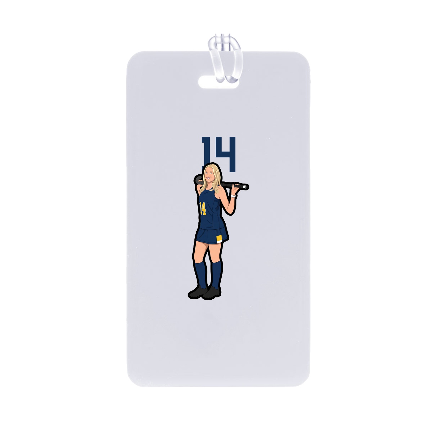 Bag Tag — Number Top in Classic