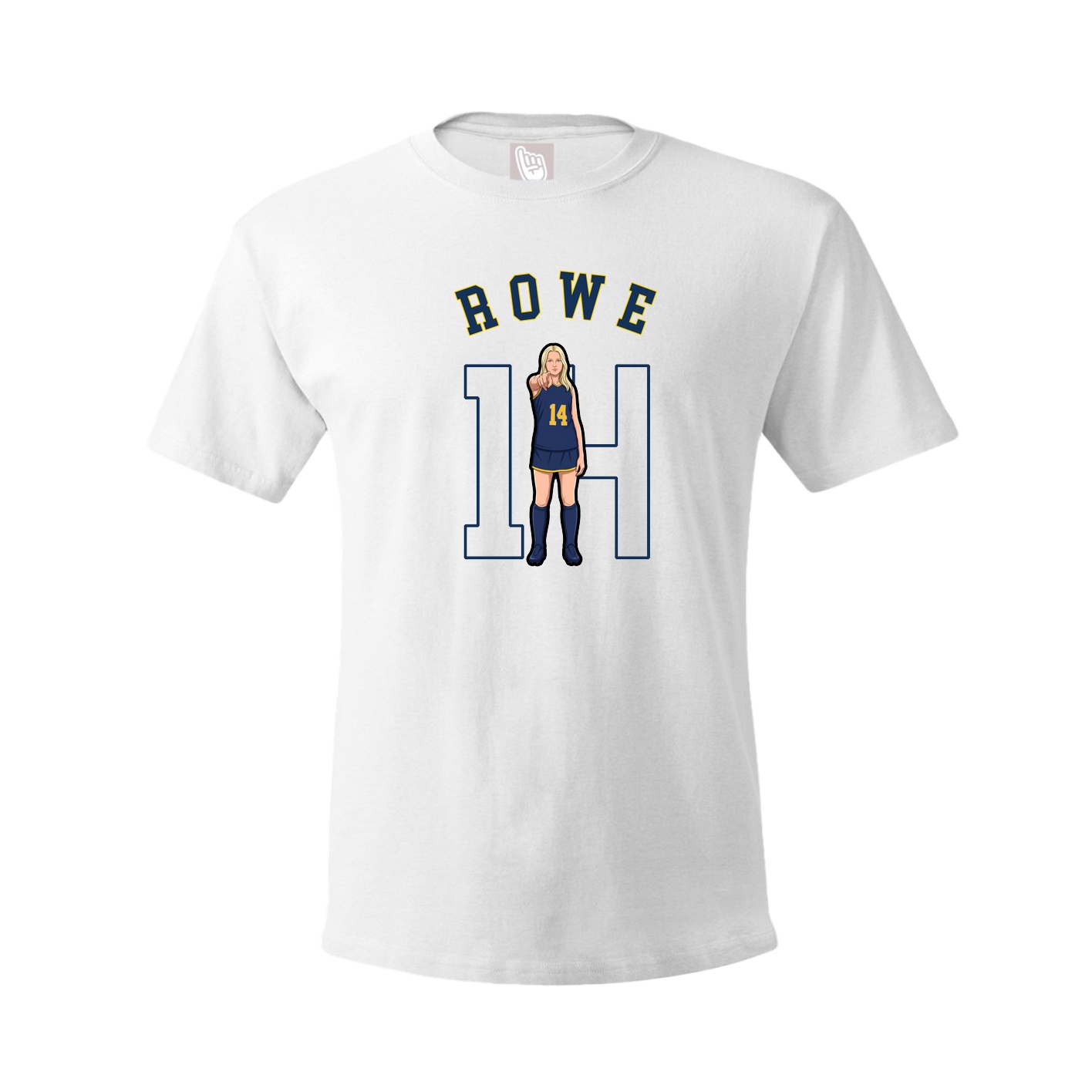 Youth Tee — Shirsey Arch in White