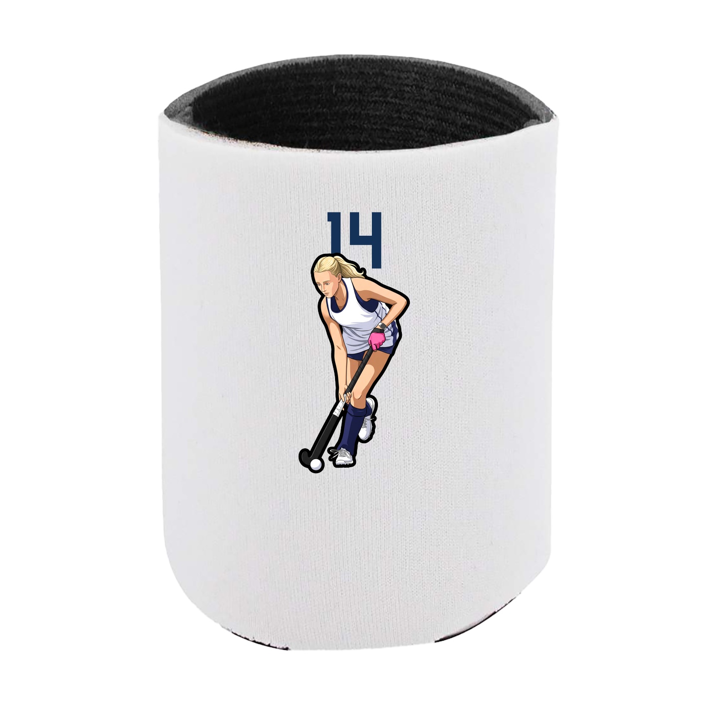 Can Holder — Number Top in White