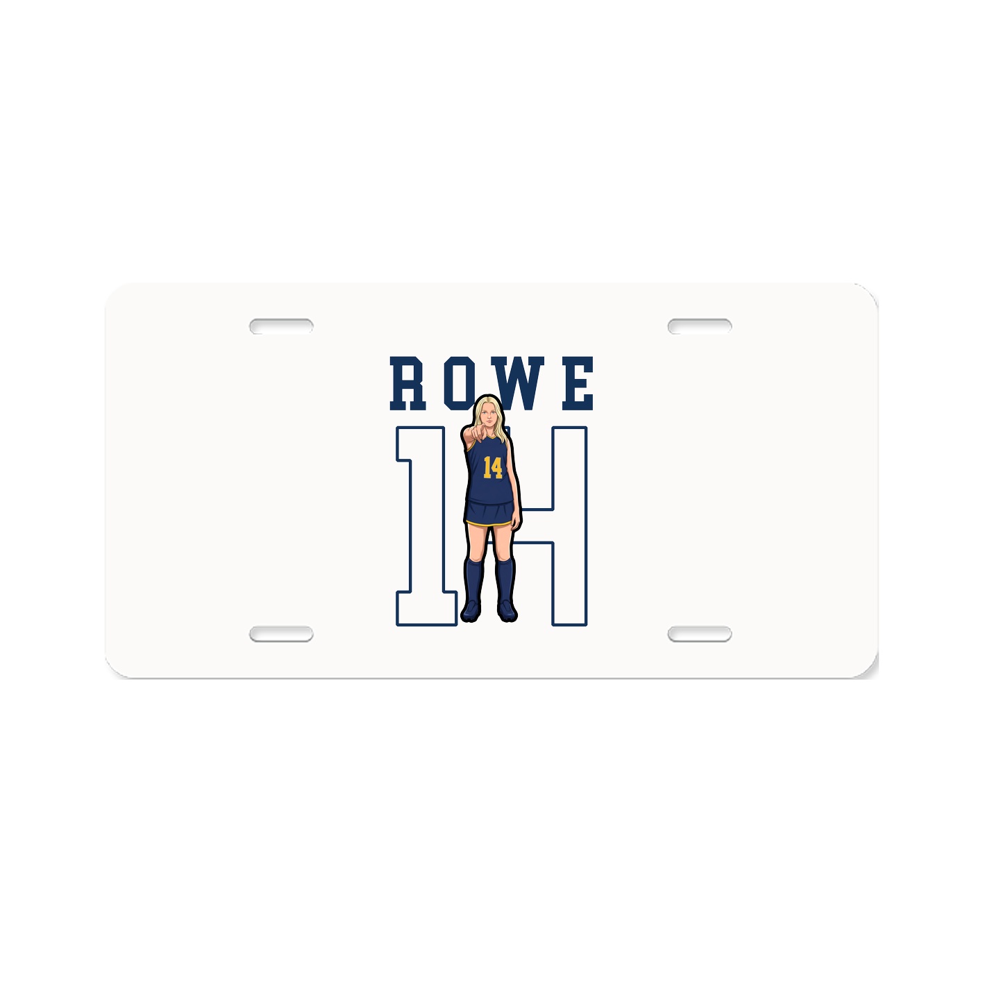 License Plate — Shirsey in Classic