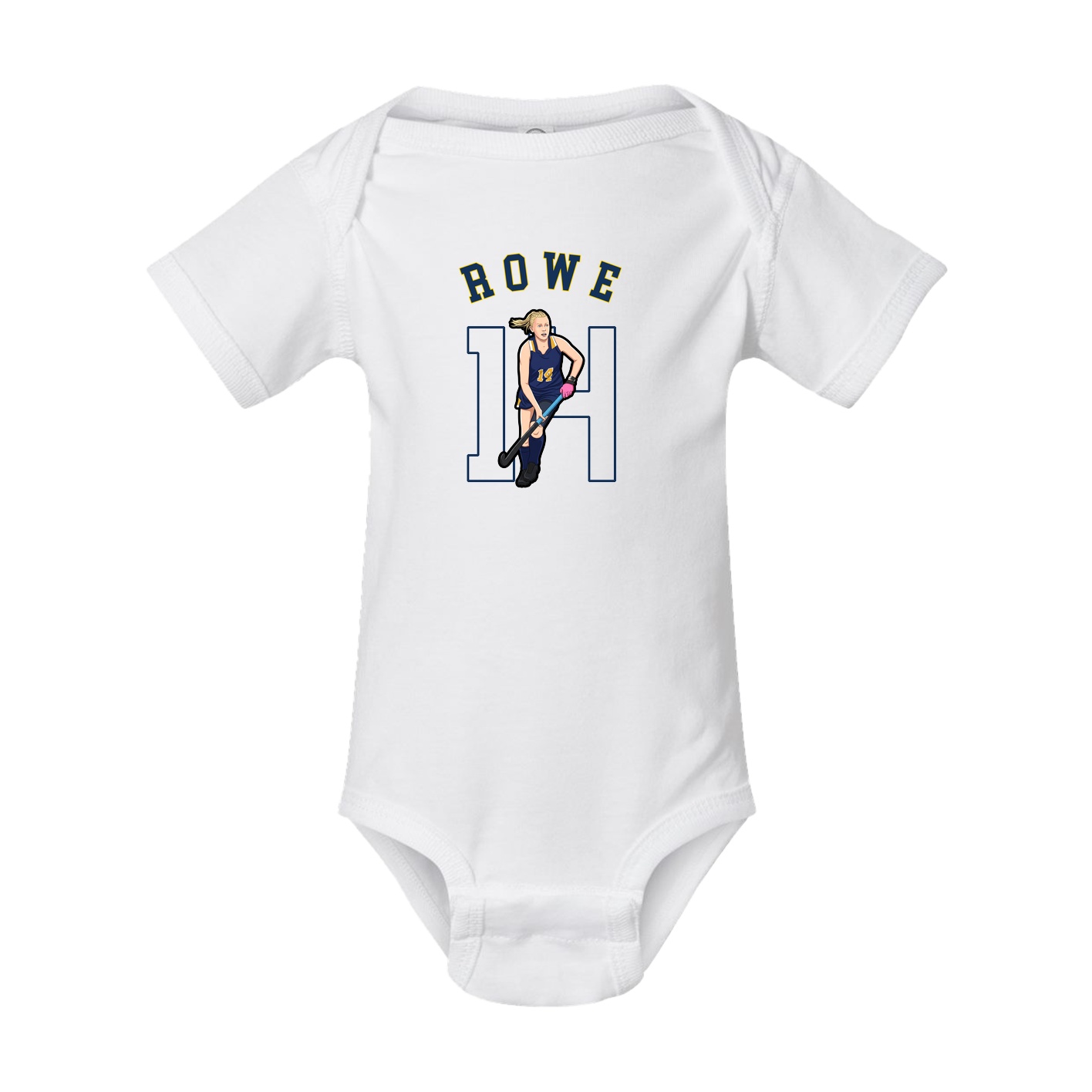 Baby Onesie — Shirsey Arch in White