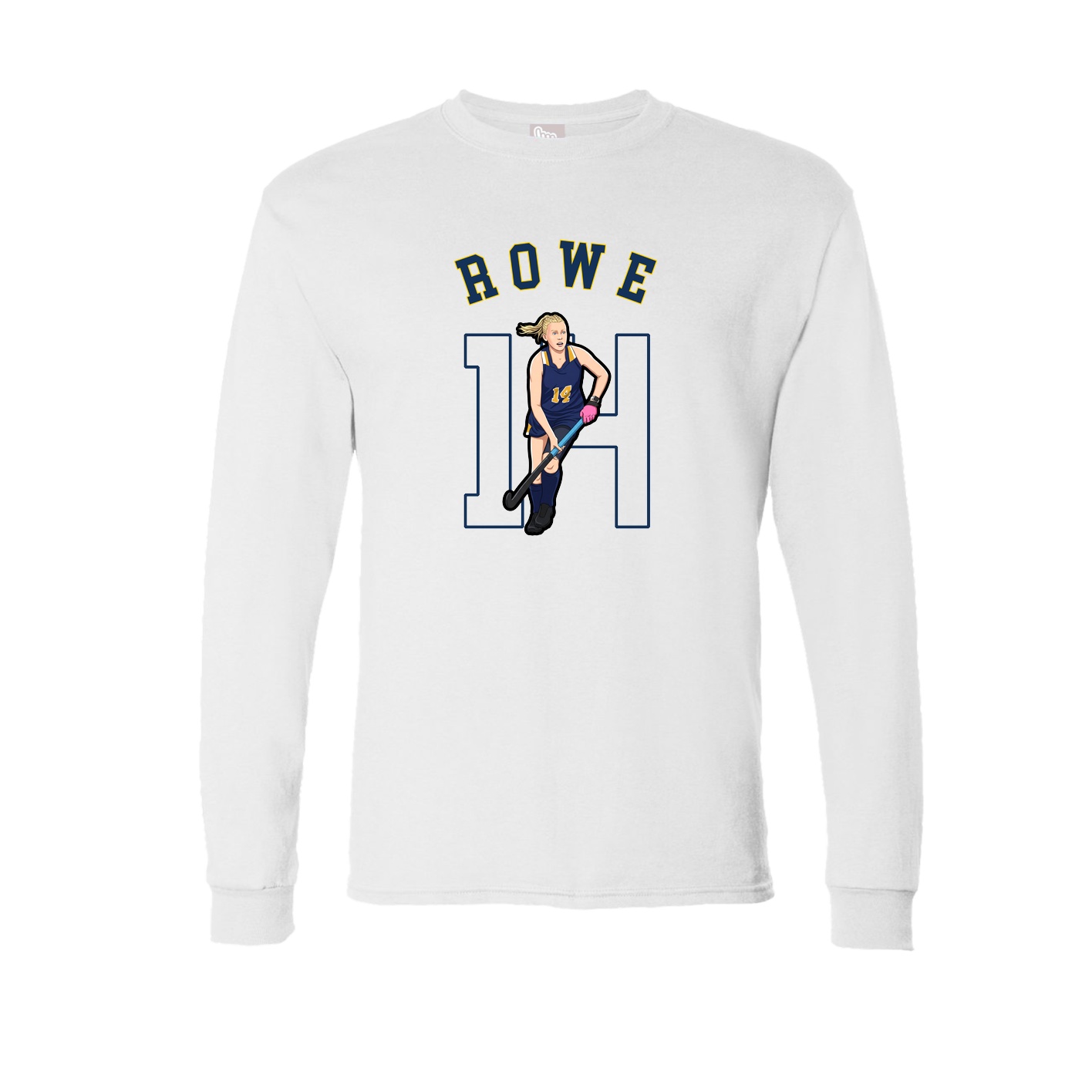 Long Sleeve Tee — Shirsey Arch in White
