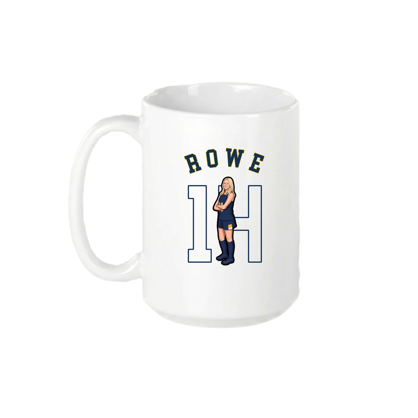 15oz Coffee Mug — Shirsey Arch in White