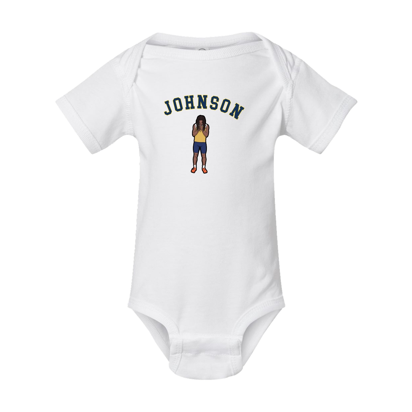 Baby Onesie — Shirsey Arch in White