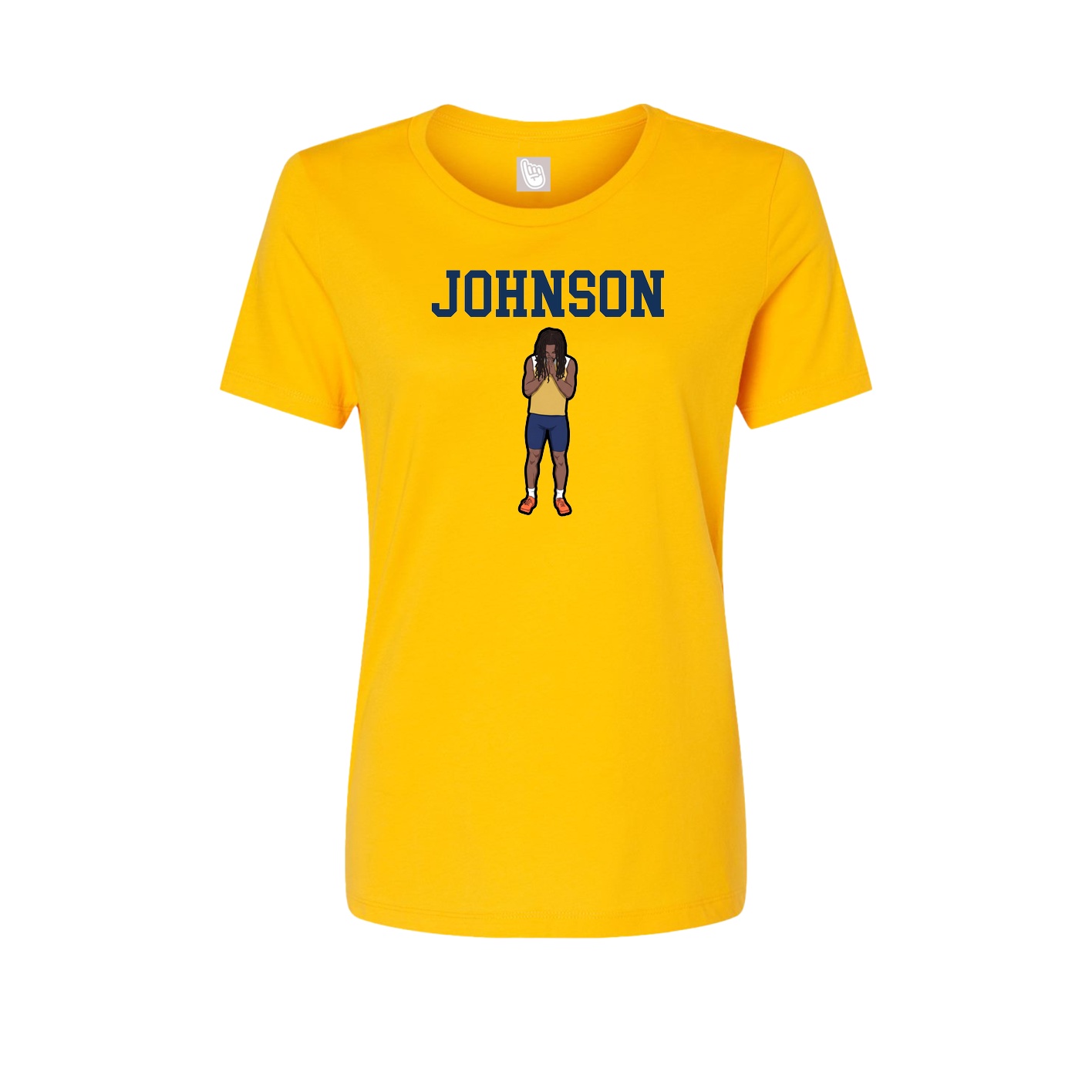 Fitted Women's Tee — Shirsey in Gold